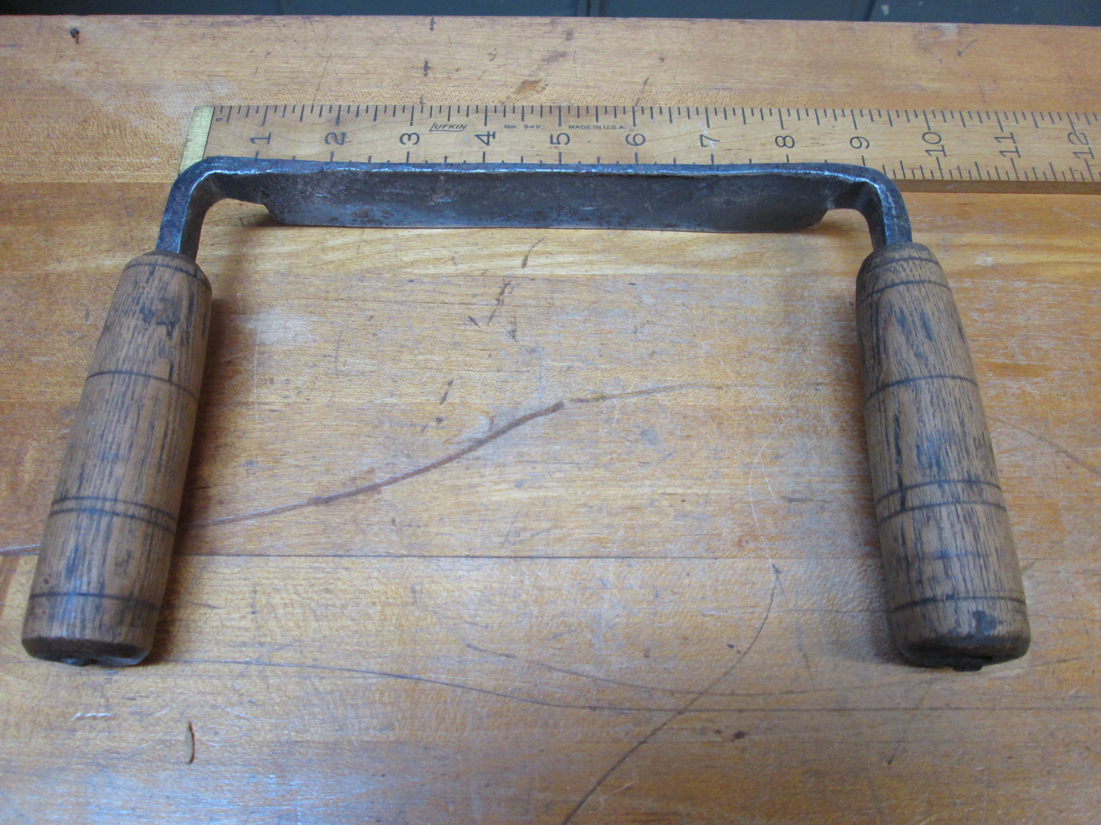 Barton Draw Knife Hand Forged 6 inch