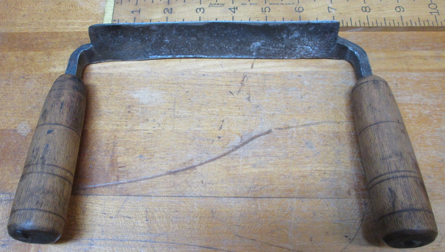 Barton Draw Knife Hand Forged 6 inch