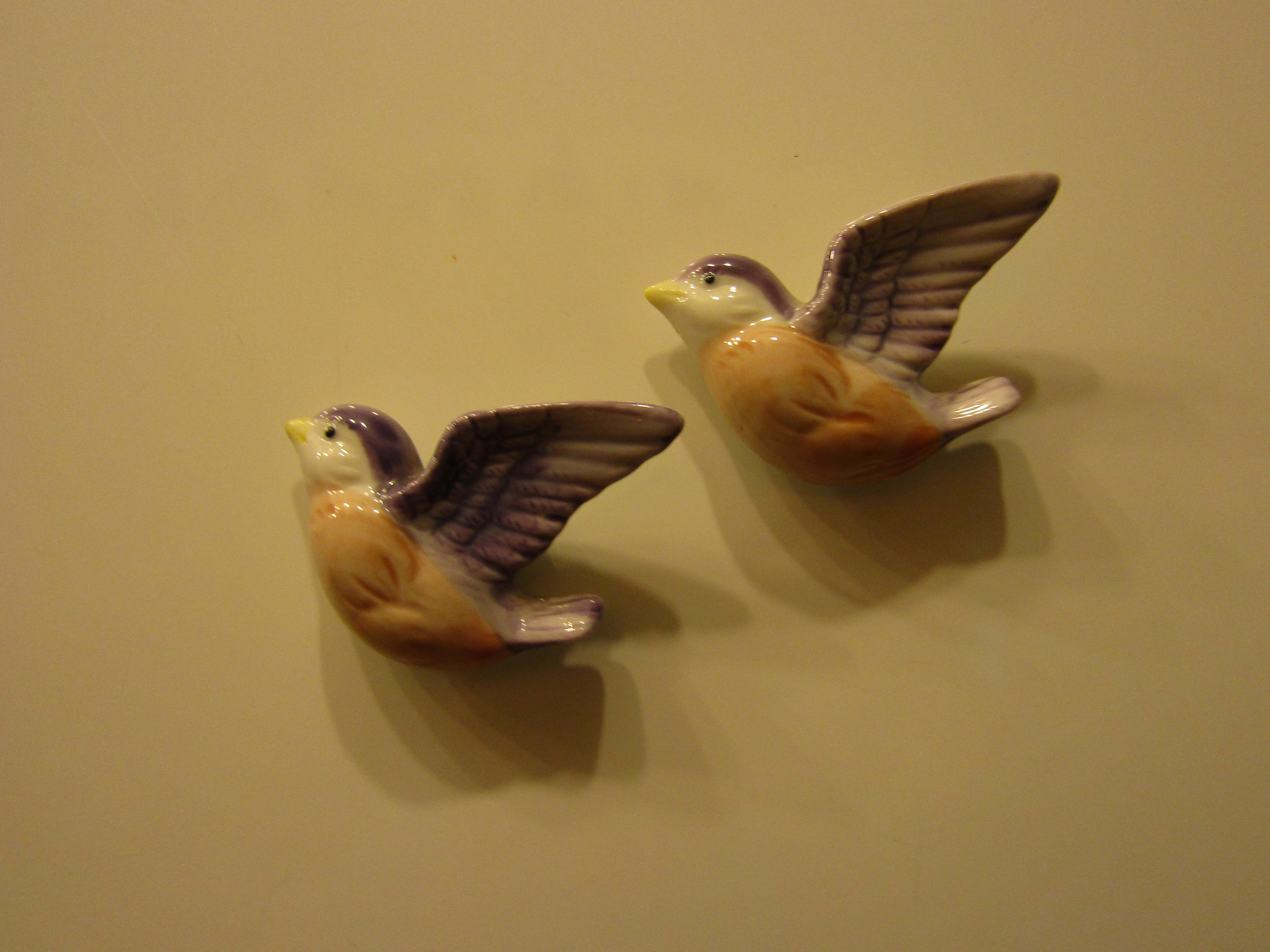 Vintage Collectible Magnets Takahashi Bird Set