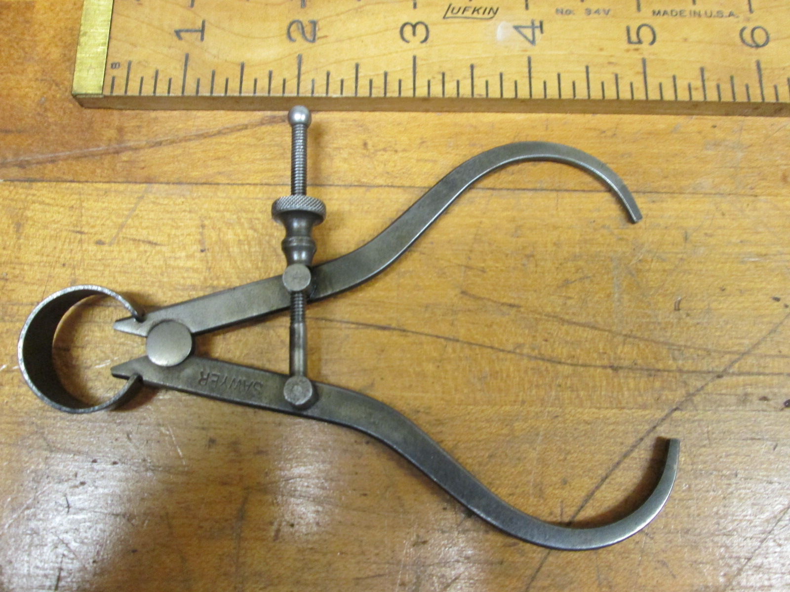 Sawyer Tool Co. Outside Spring Caliper 4 inch
