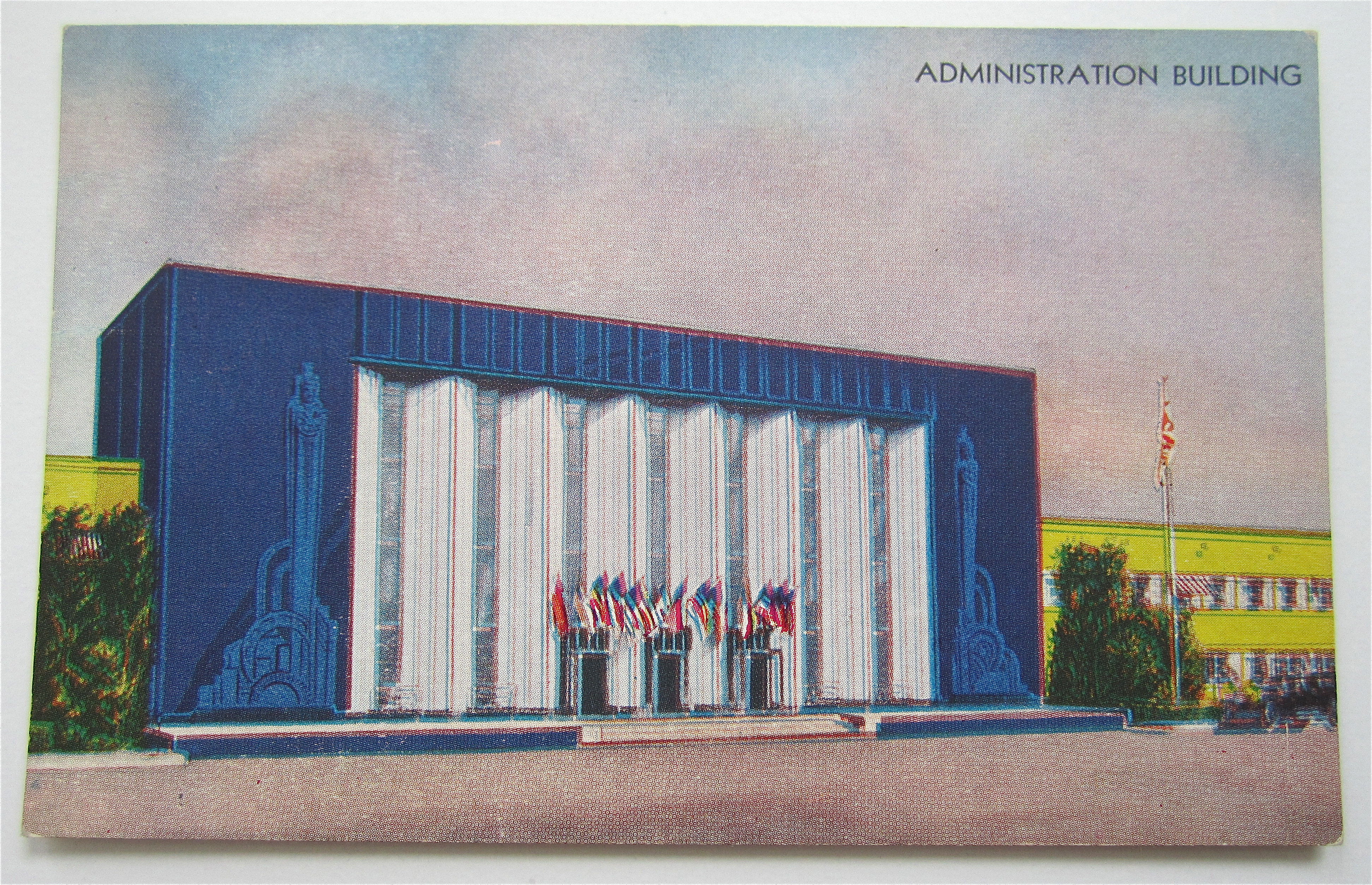 Administration Building, Century Of Progress Postcard