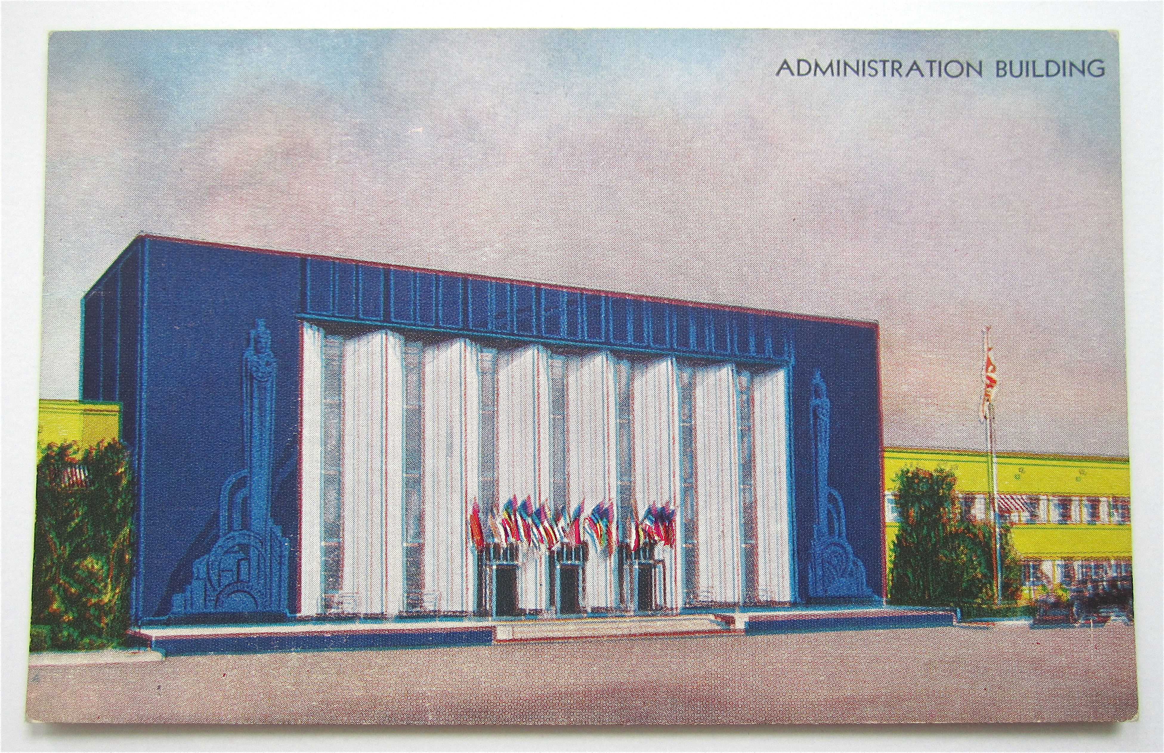 Administration Building, Century Of Progress Postcard