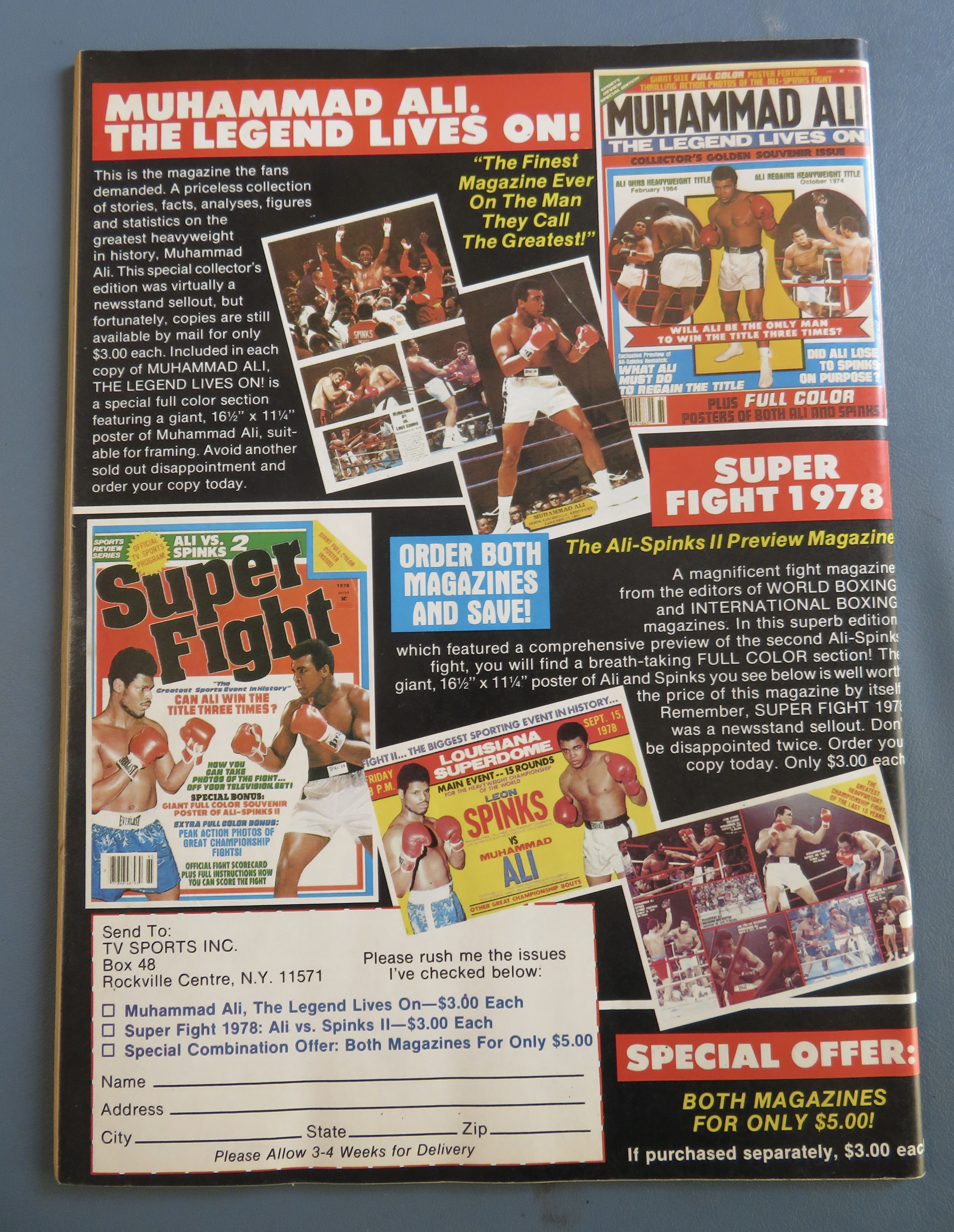 Big Book Of Boxing Magazine September 1982 Hagler