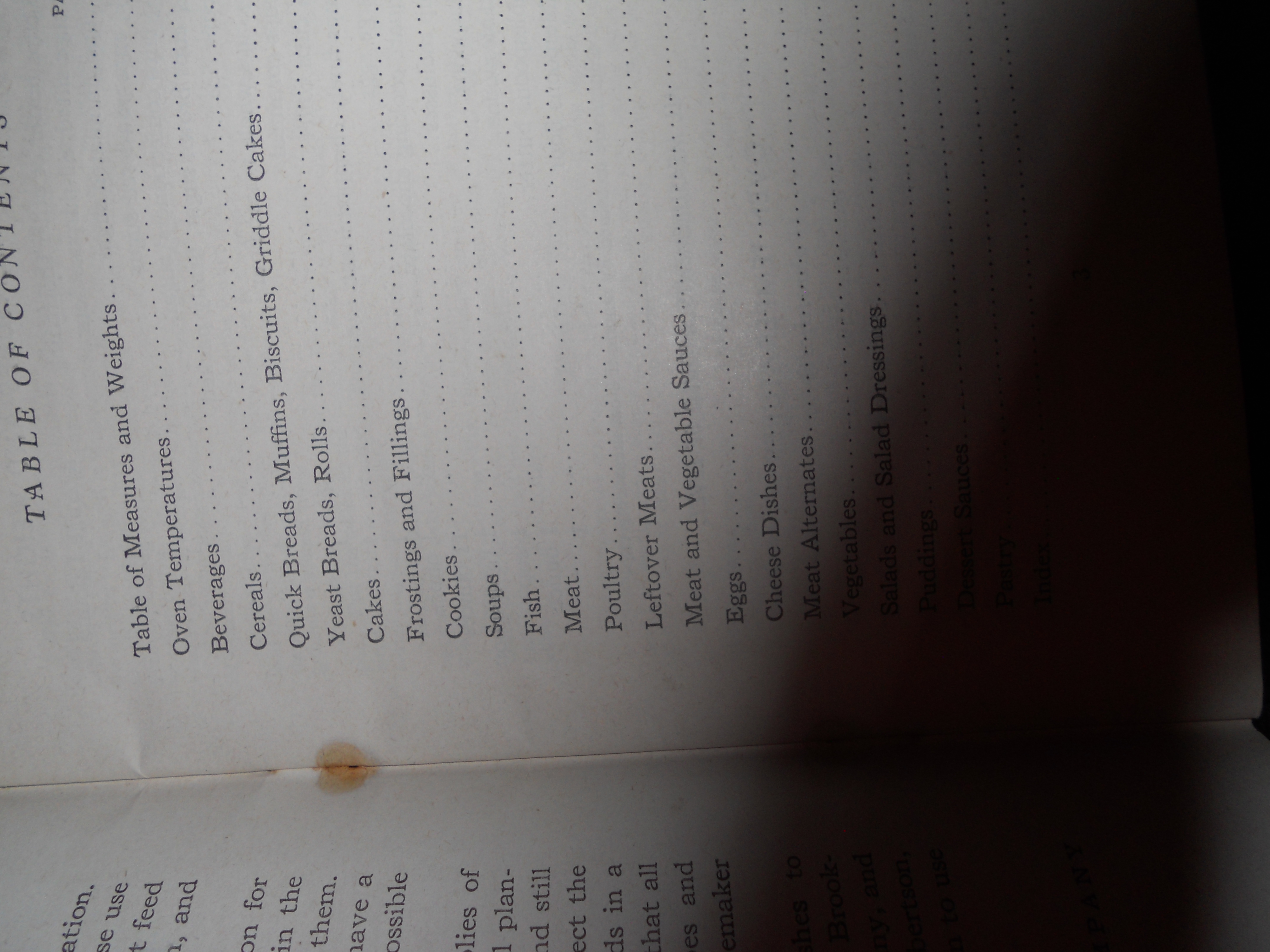 Metropolitan Life Cookbook Circa 1950s