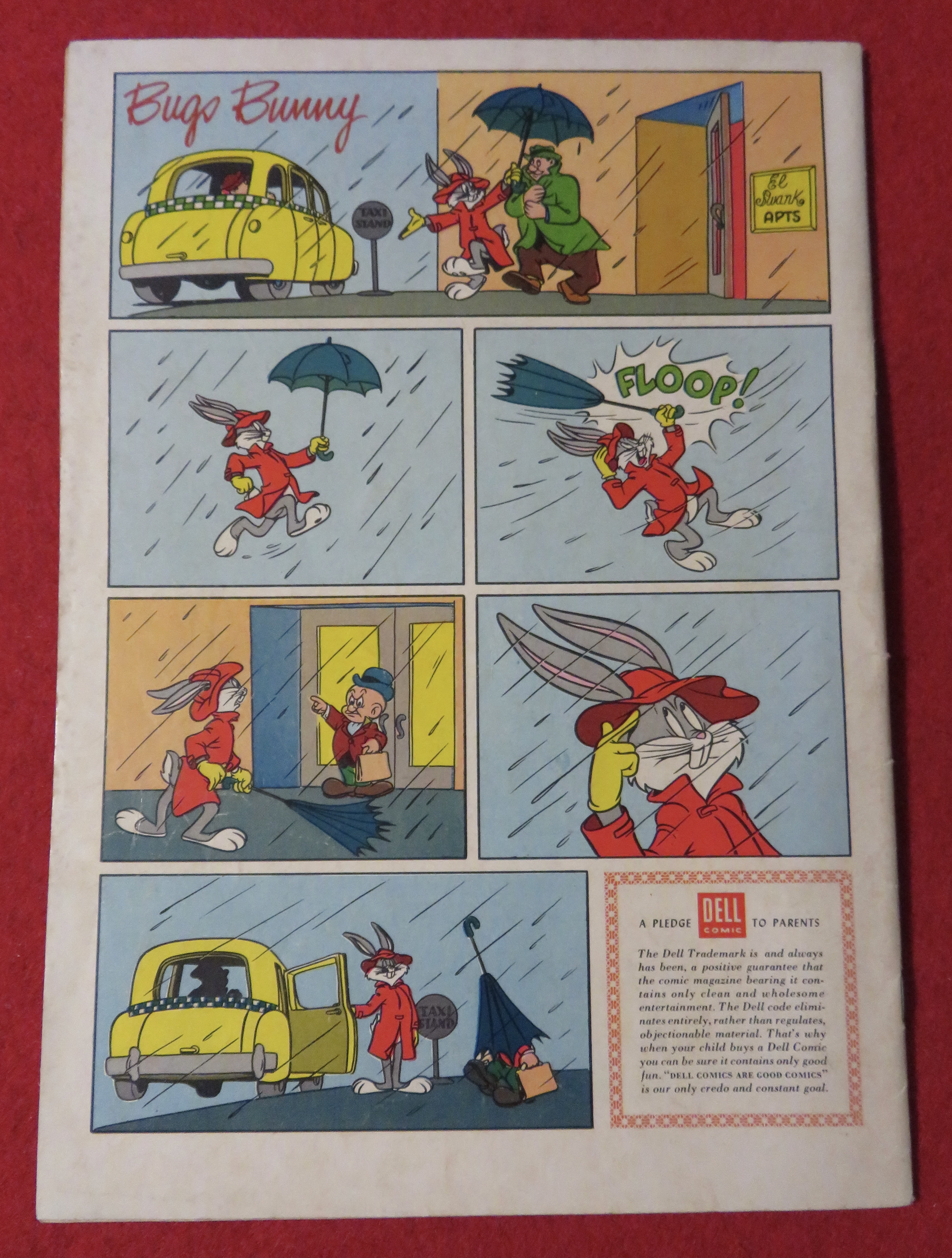 Bugs Bunny Comic February/March 1956 Bugs Bunny