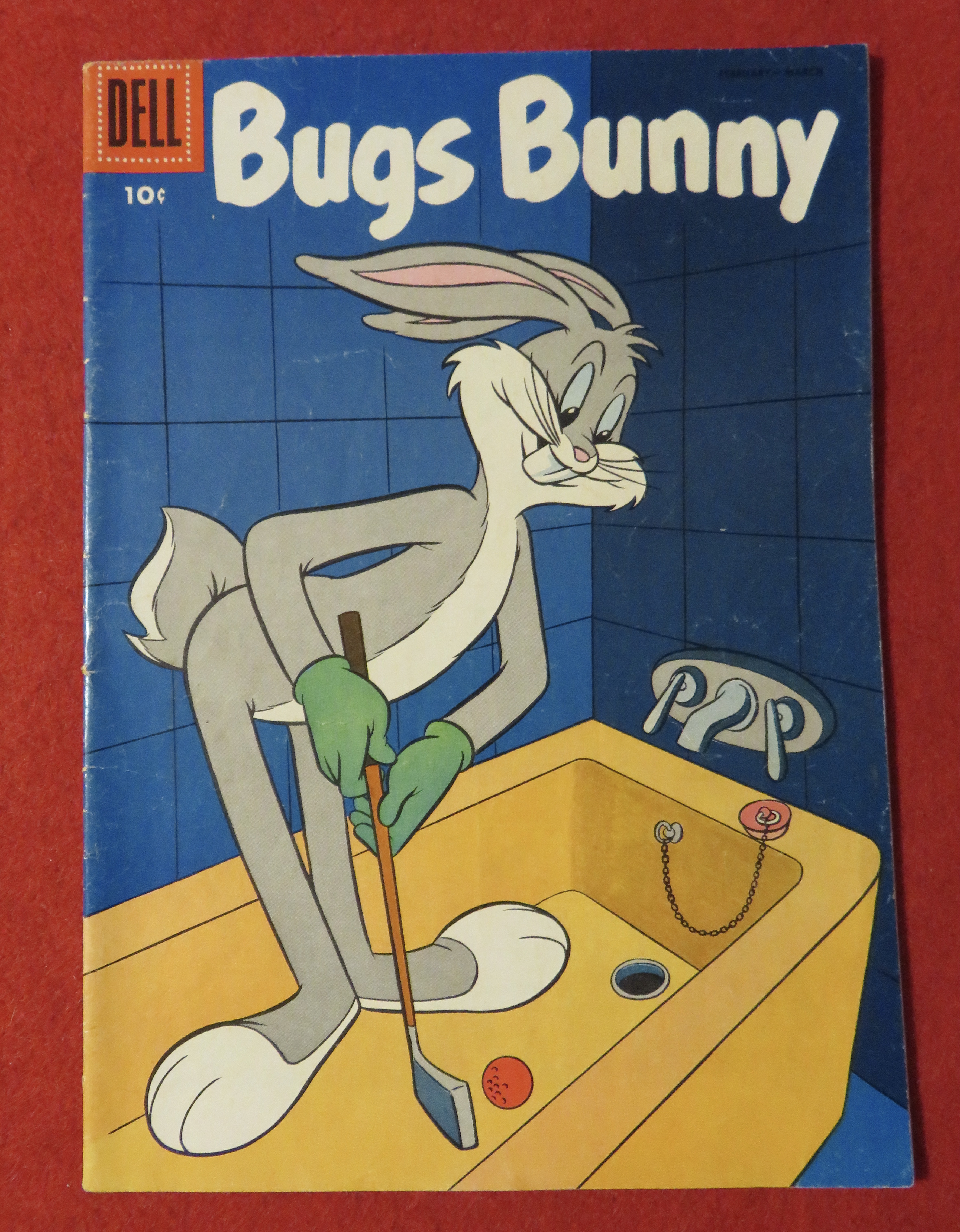 Bugs Bunny Comic February/March 1956 Bugs Bunny