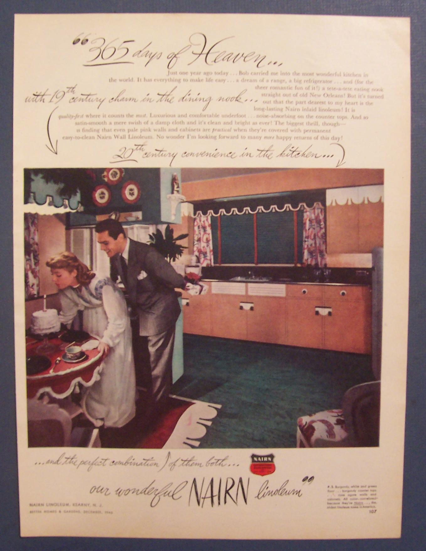 1946  Nairn  Linoleum