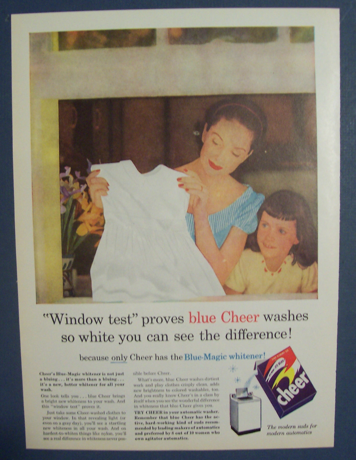 1956  Cheer  Laundry  Detergent