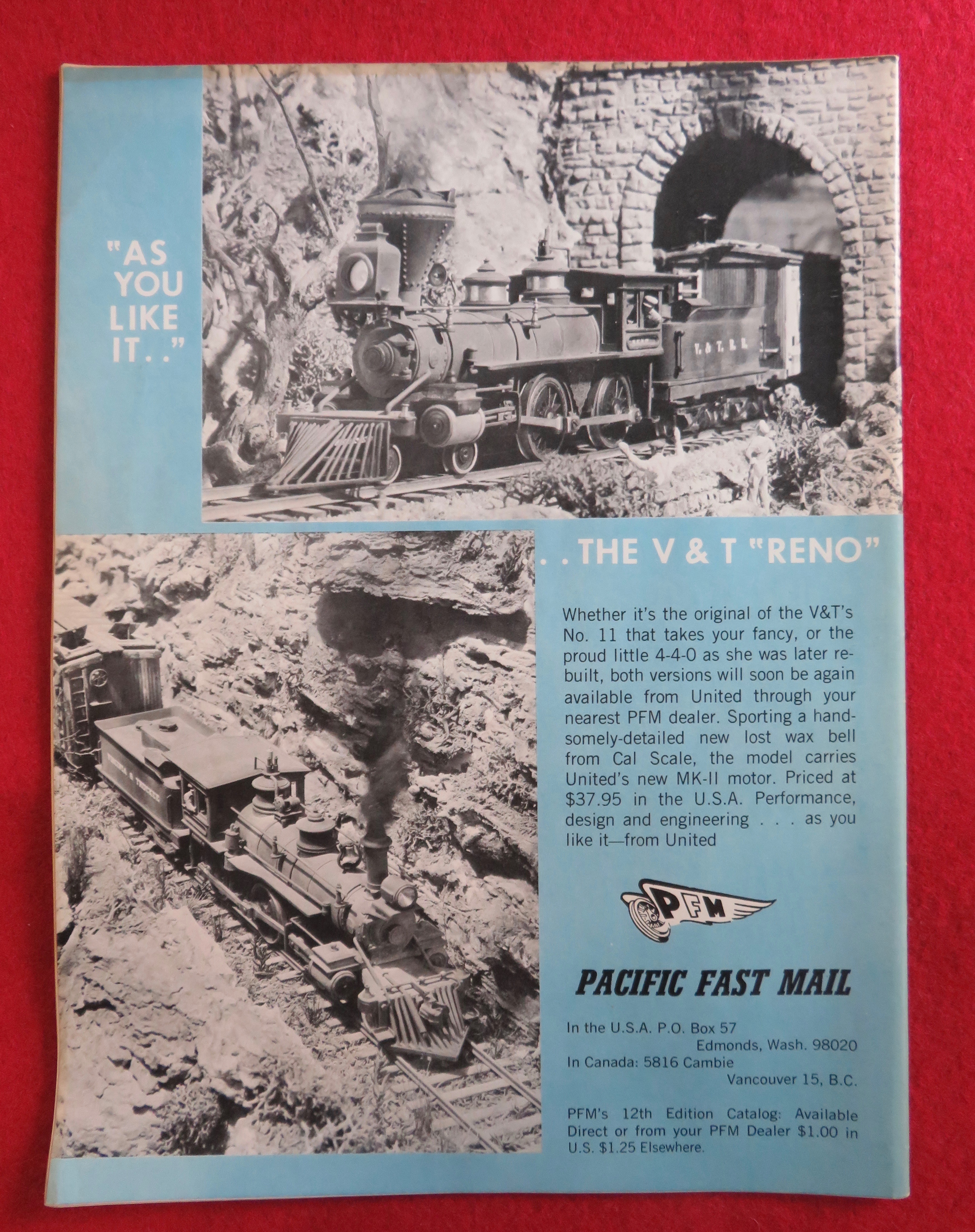 Railroad Model Craftsman Magazine April 1968