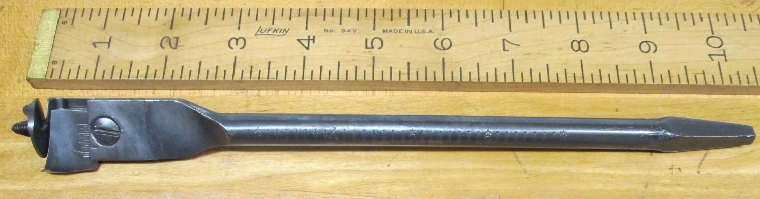 P.S. & W. Expansive Bit Heavy Duty Peck, Stow, Wilcox