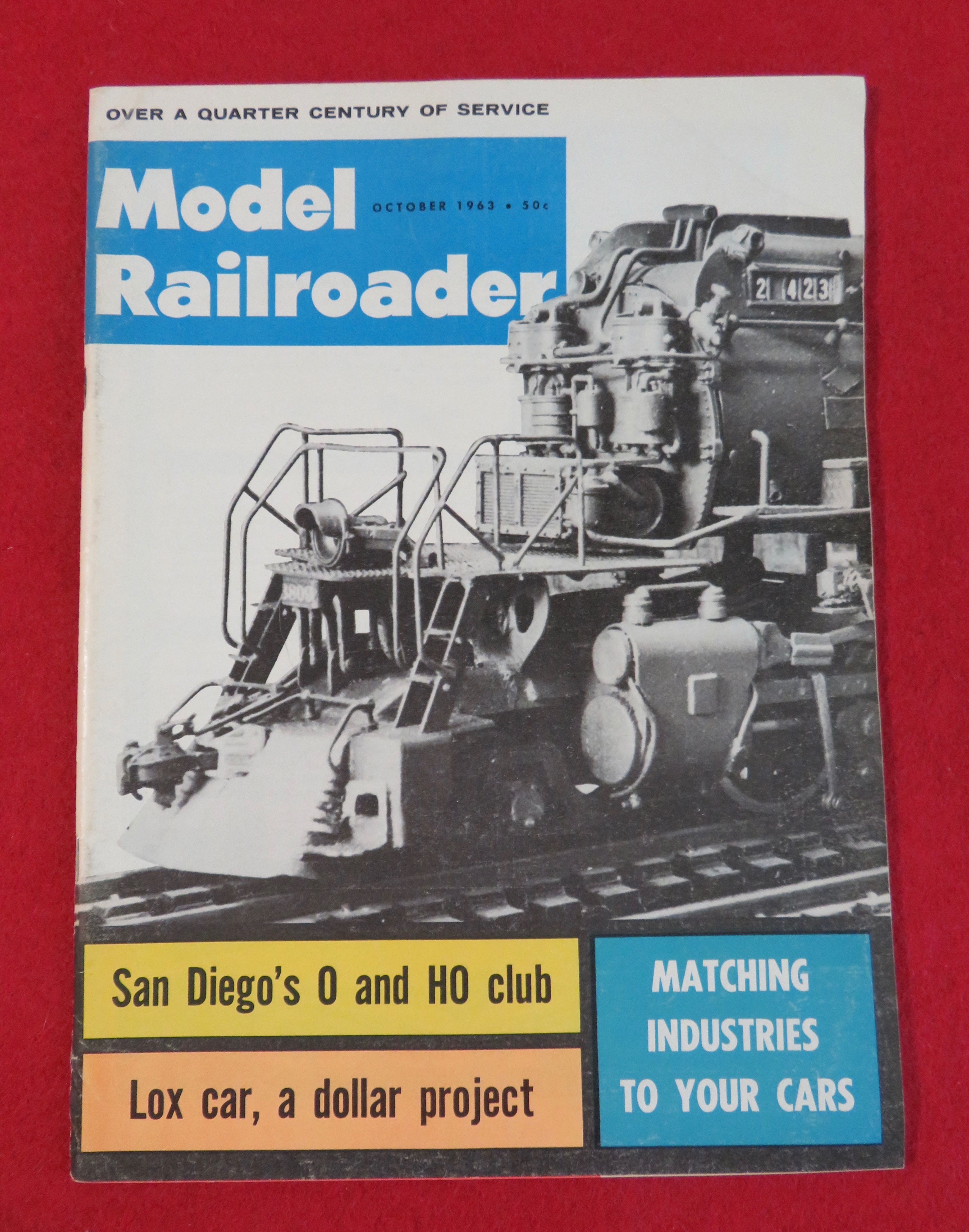 Model Railroader Magazine October 1963