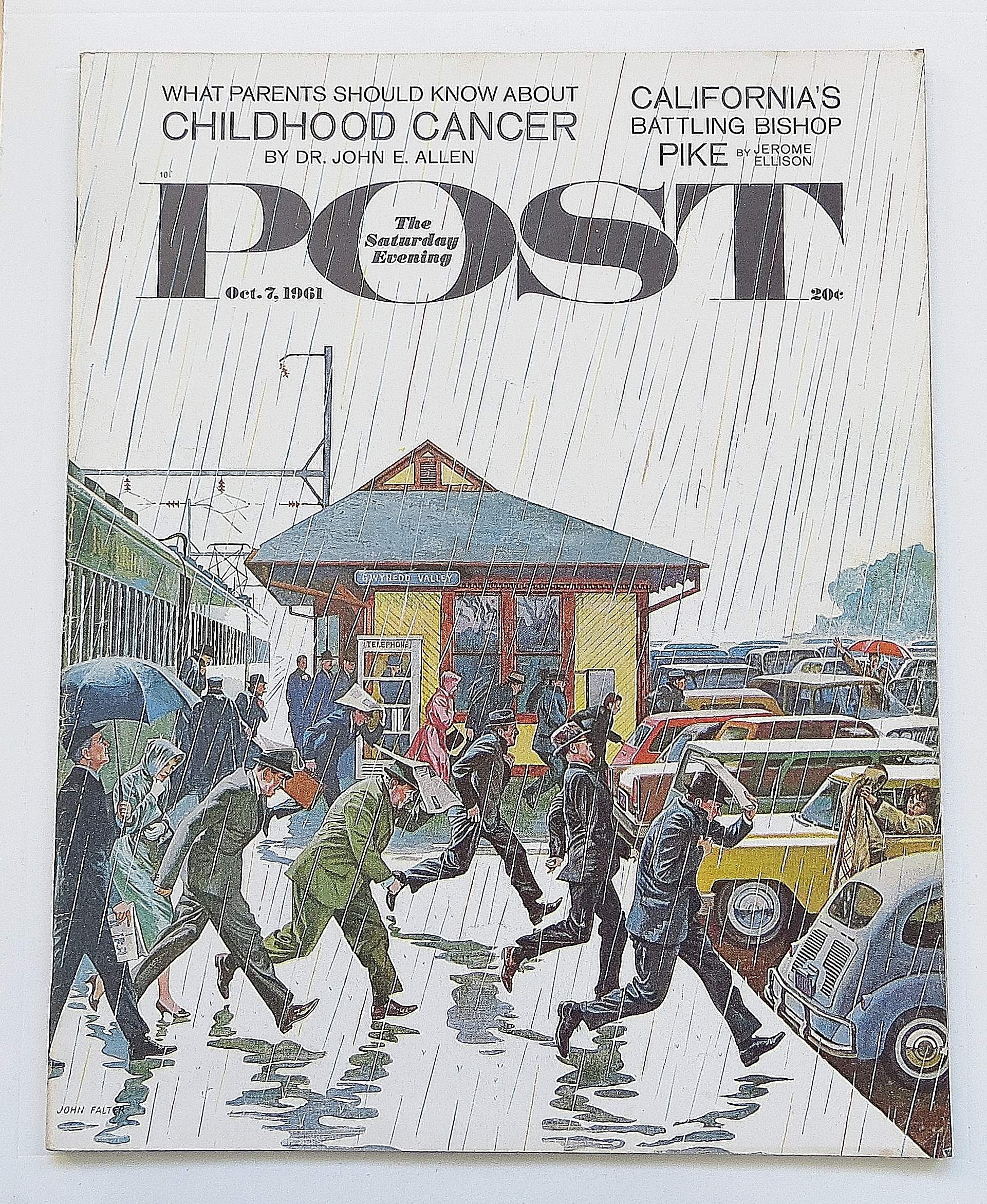 Saturday Evening Post October 7, 1961 Cancer