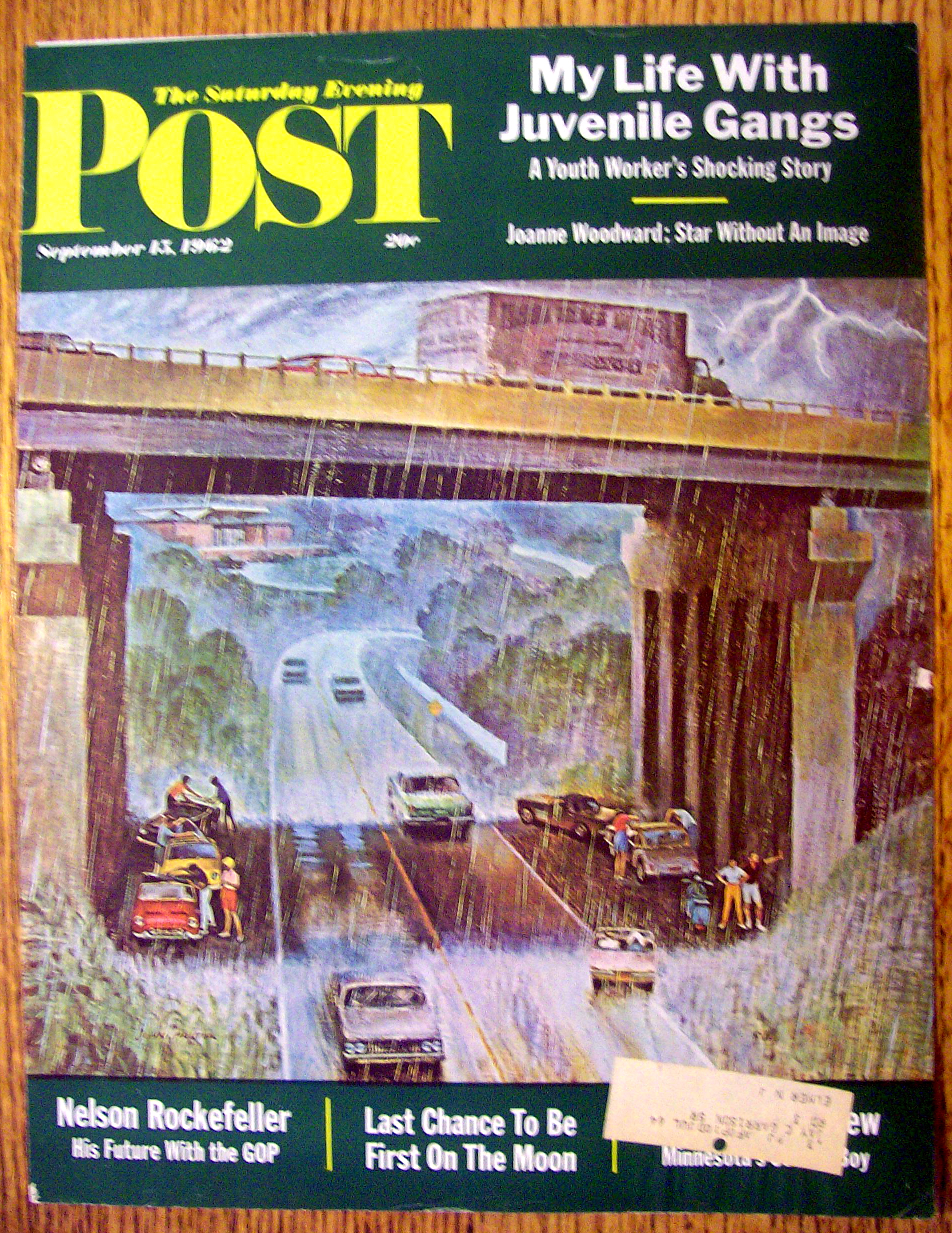 Saturday Evening Post Magazine-September 15, 1962