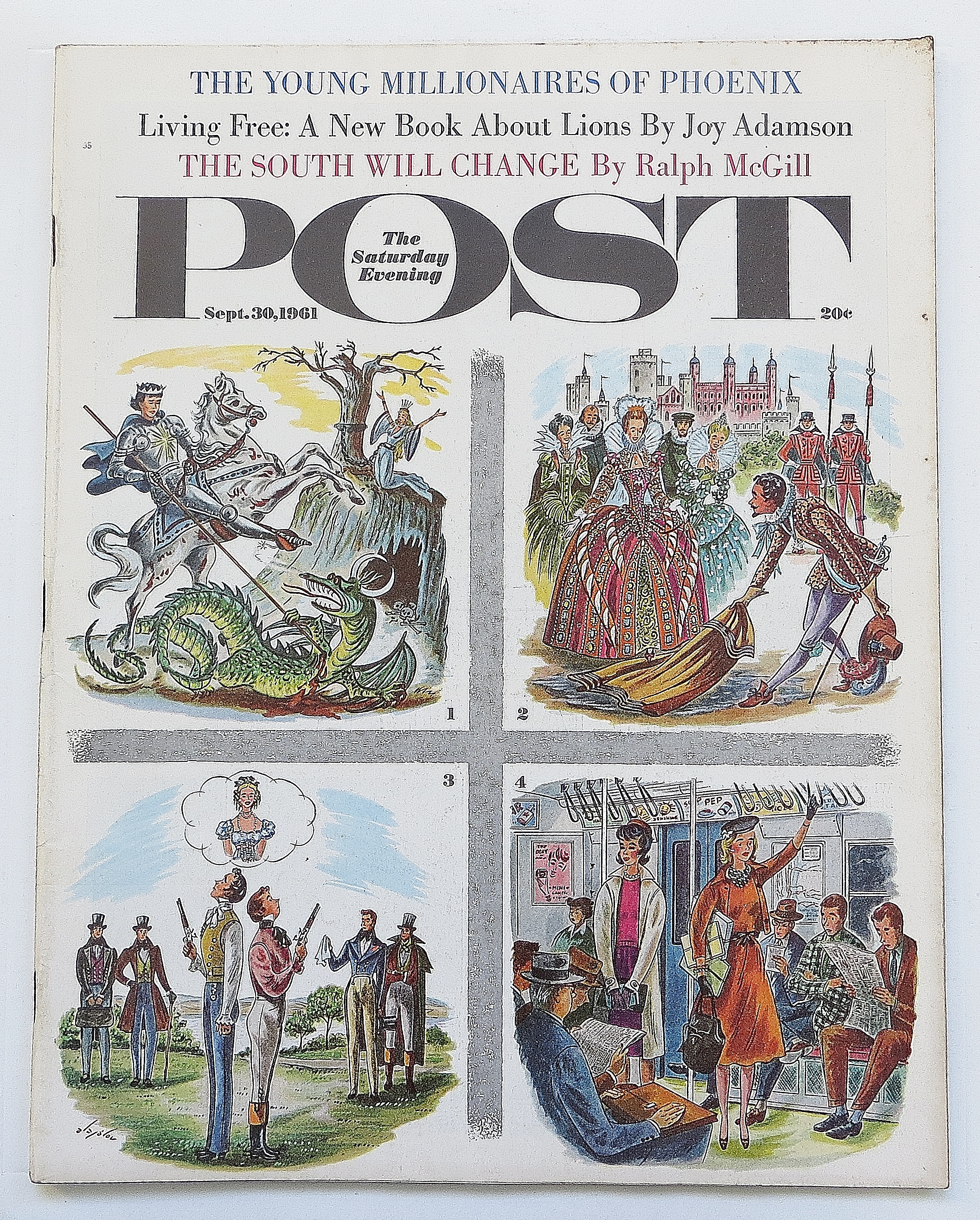 Saturday Evening Post September 30, 1961 The South