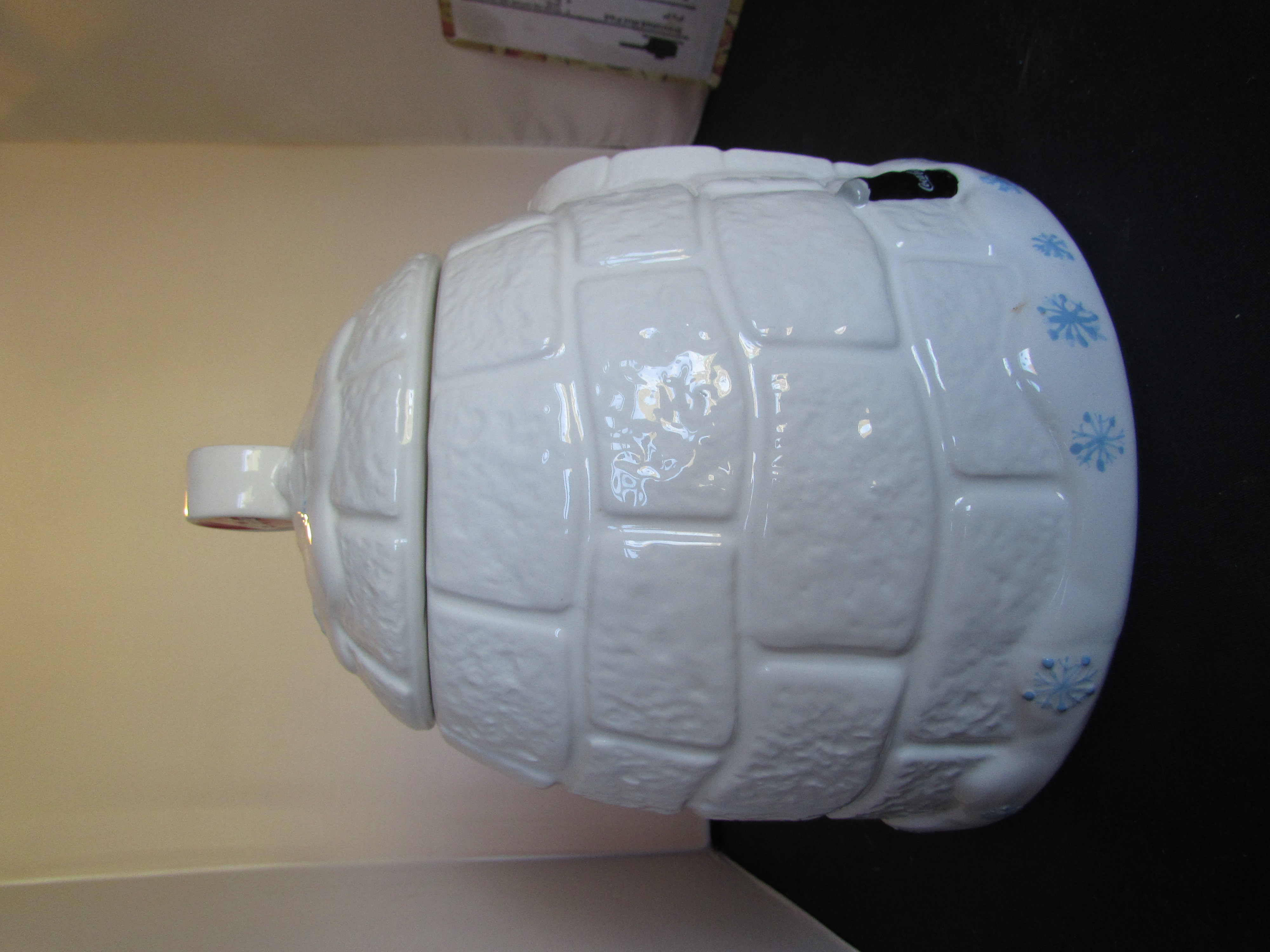 Coca Cola Polar Bear Igloo Cookie Jar