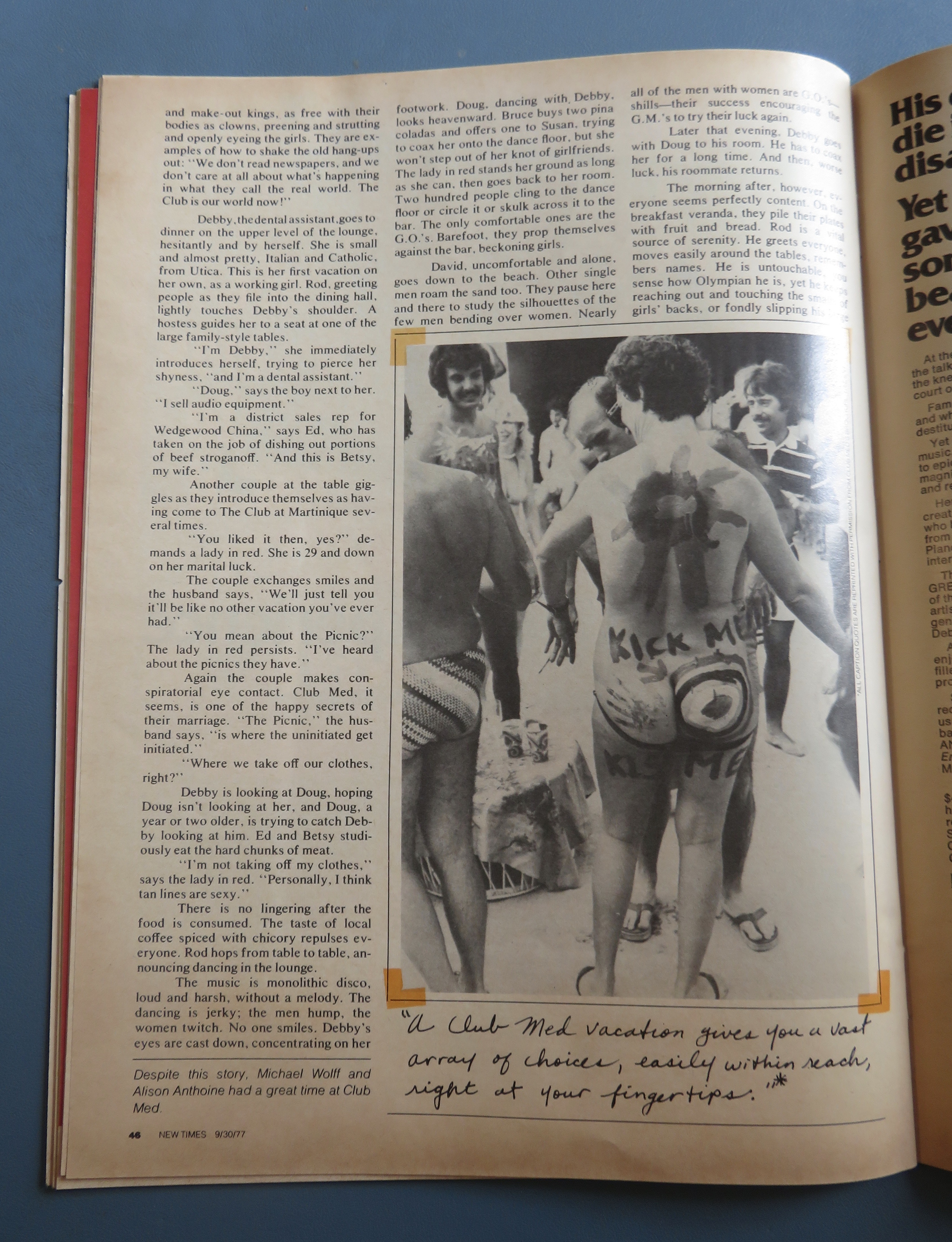 New Times Magazine September 30, 1977 America Turns