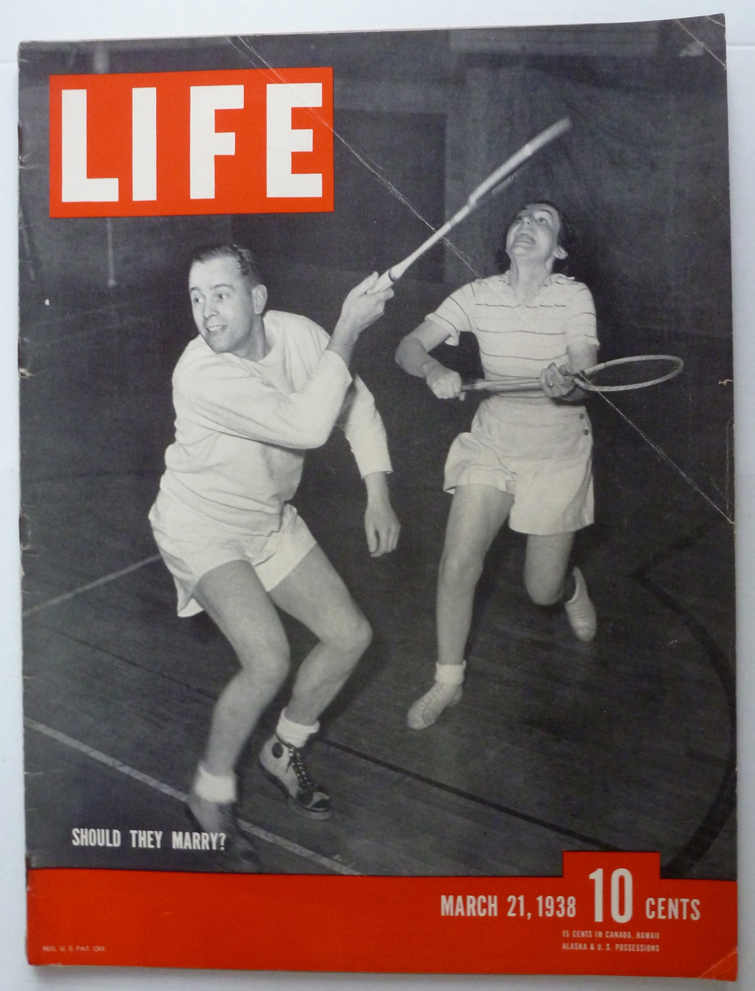 Life Magazine March 21, 1938 Should They Marry?