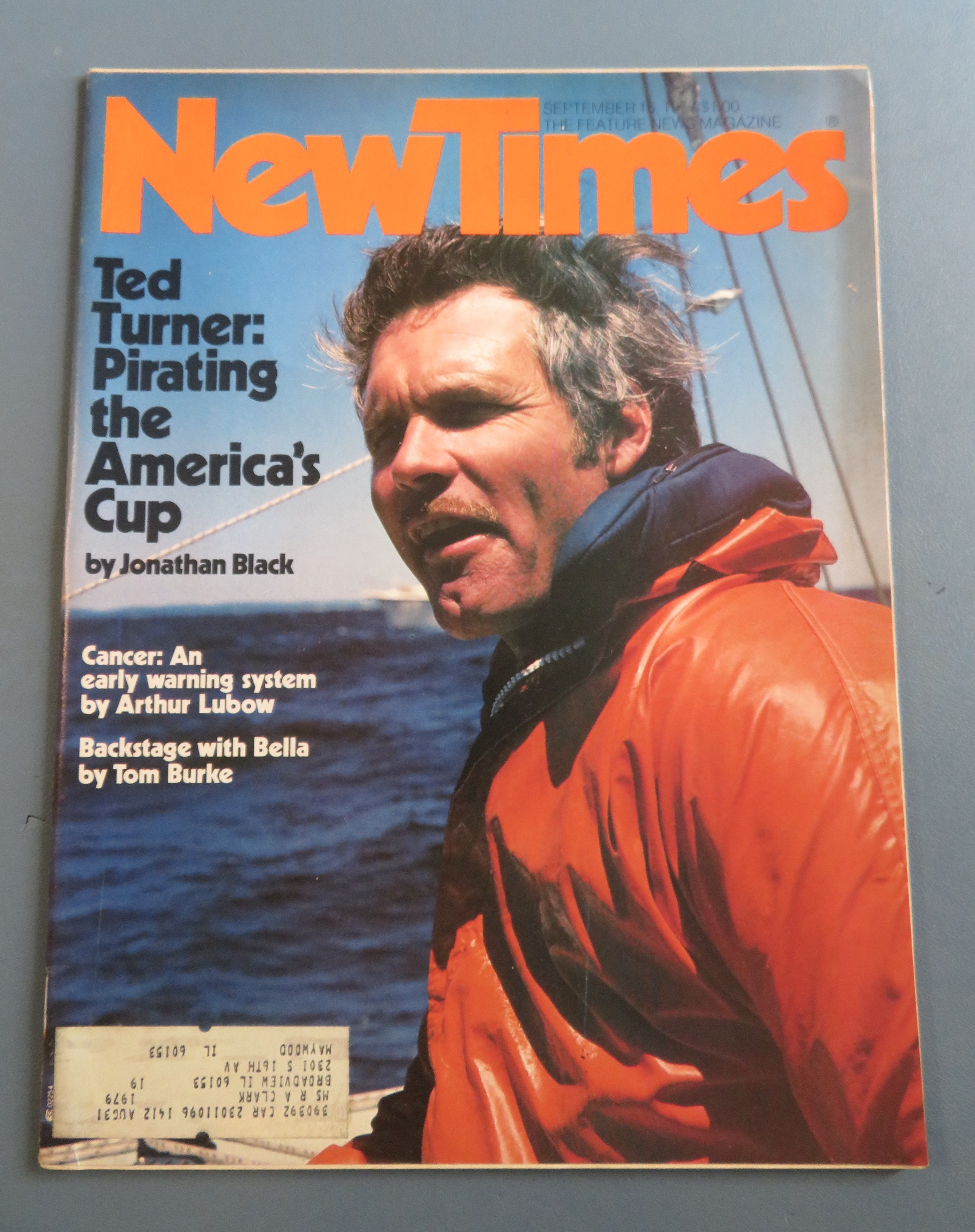 New Times Magazine September 16, 1977 Ted Turner