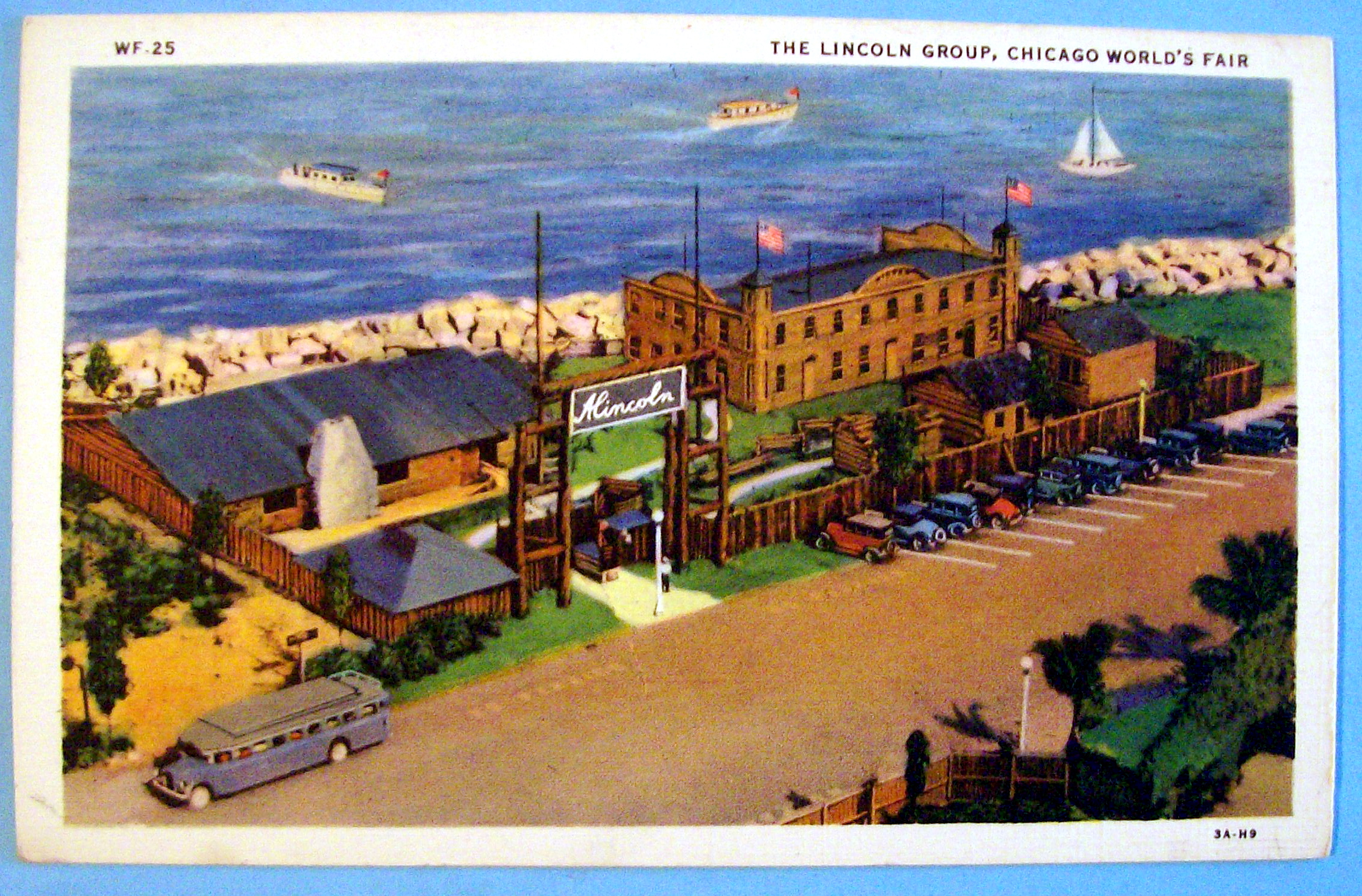 The Lincoln Group Postcard (Chicago World's Fair)
