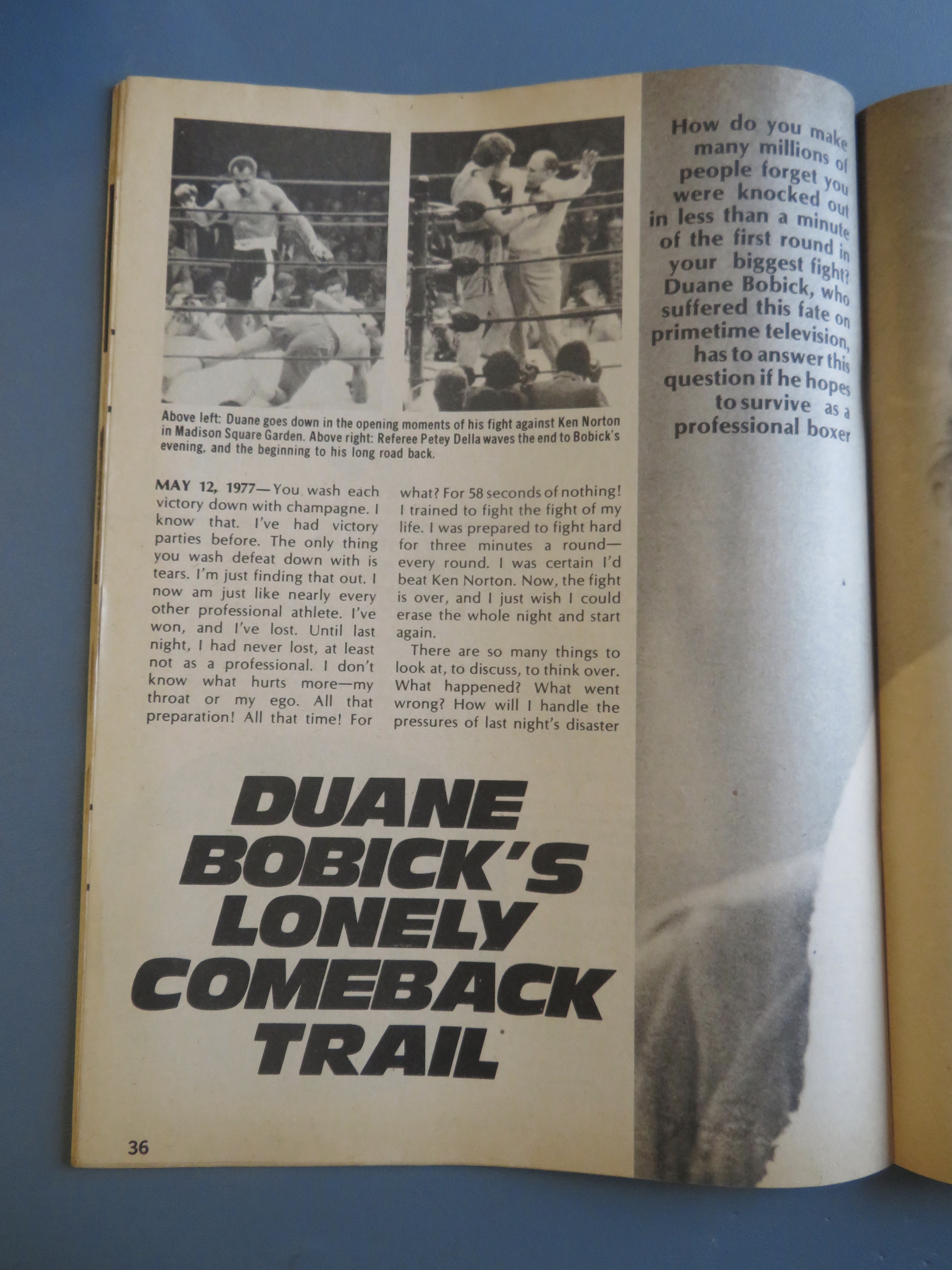 Big Book Of Boxing Magazine May 1978 Ali vs Spinks