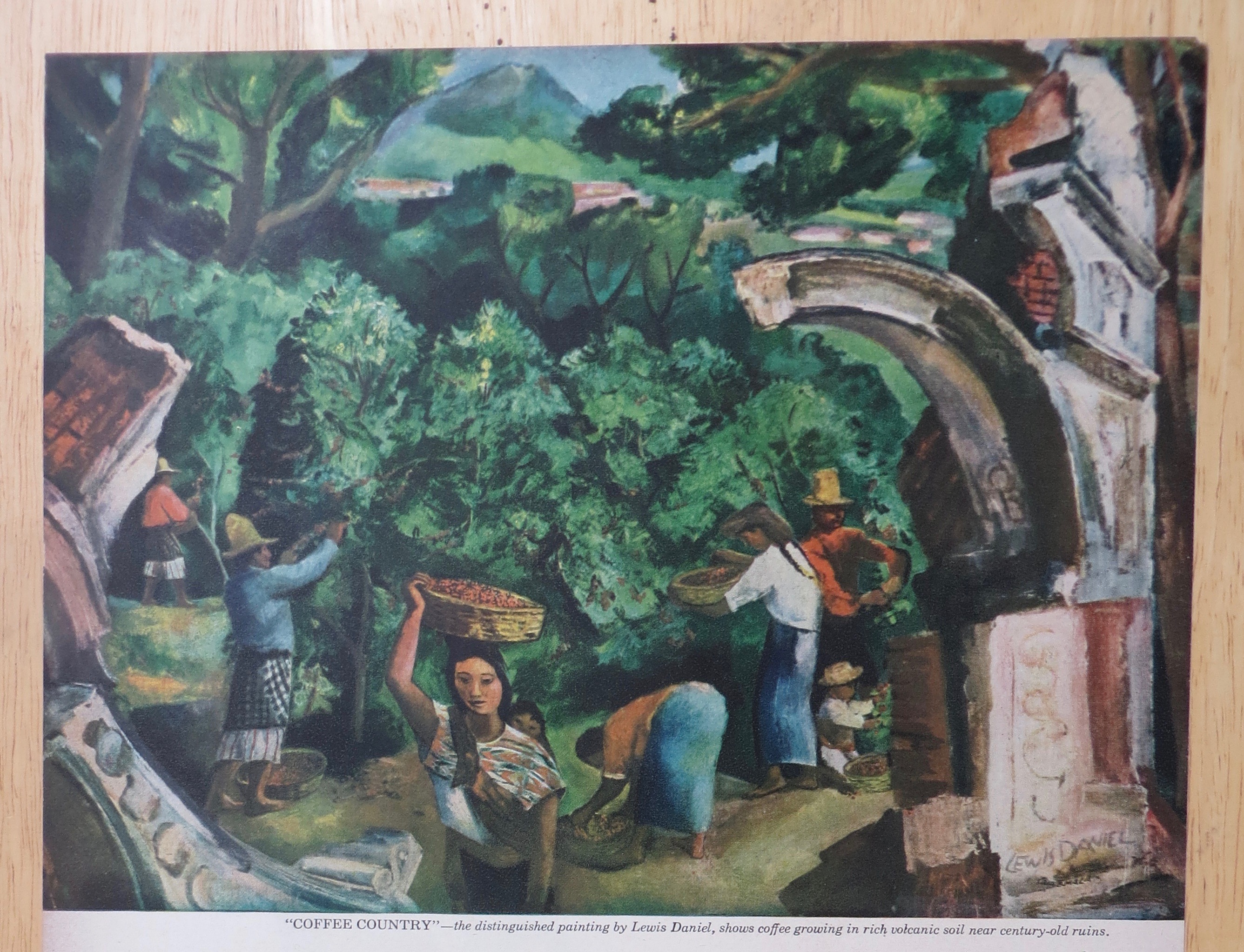 1947 Chase & Sanborn Coffee with Coffee Country