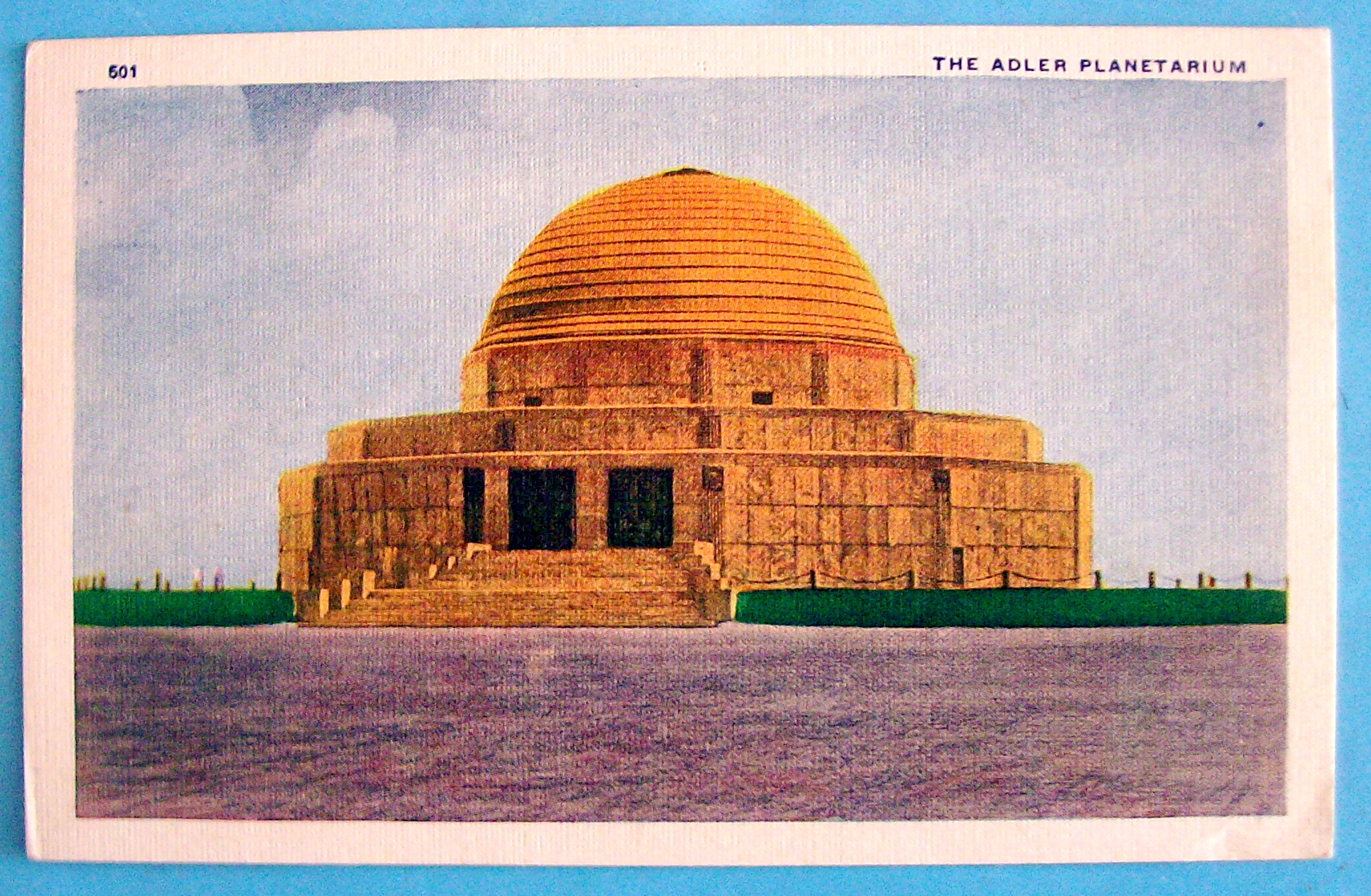 The Adler Planetarium Postcard (Chicago World's Fair)