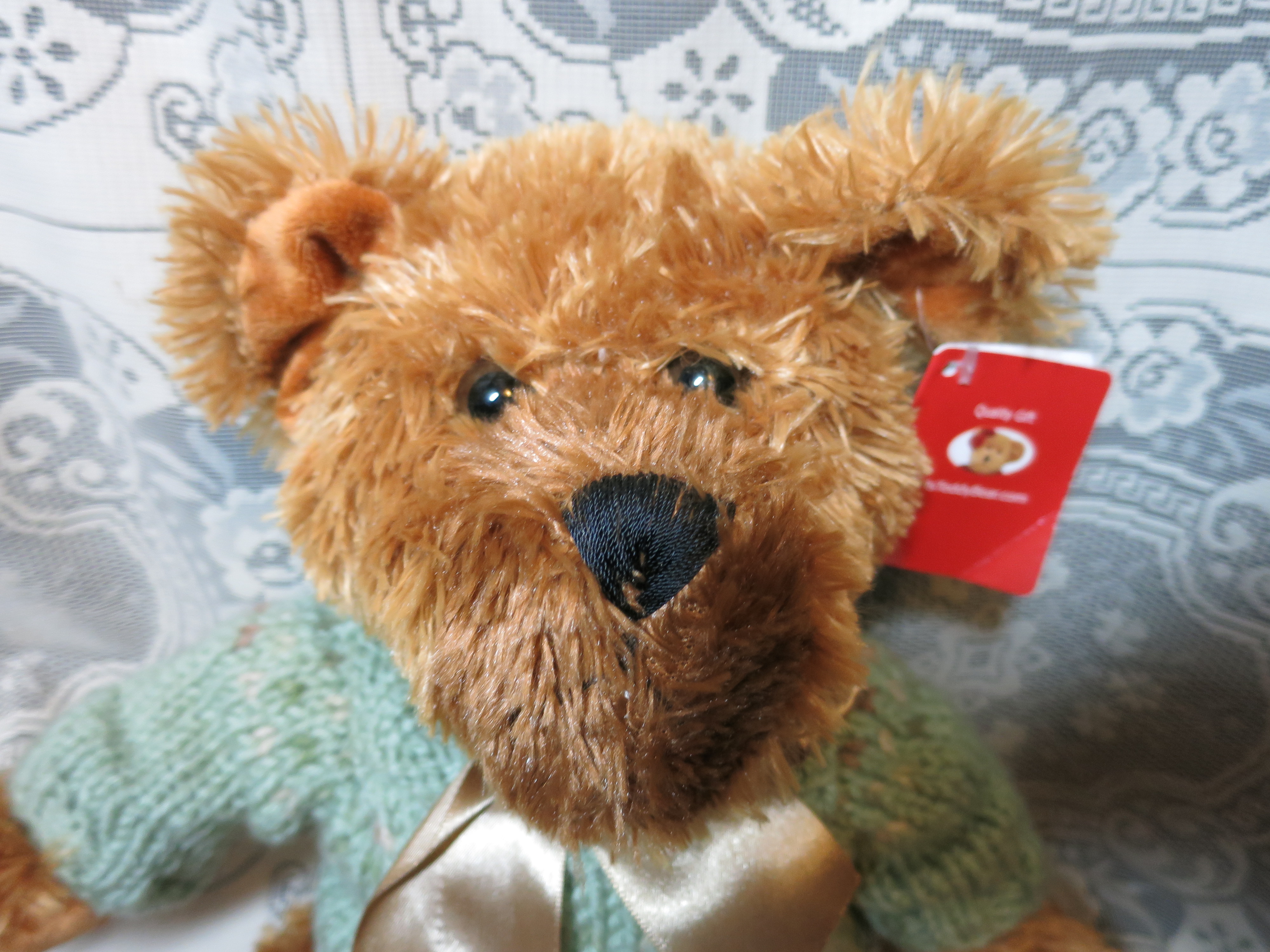 Ms Teddy Bear.Com Stuffed Plush Bear 15 inch