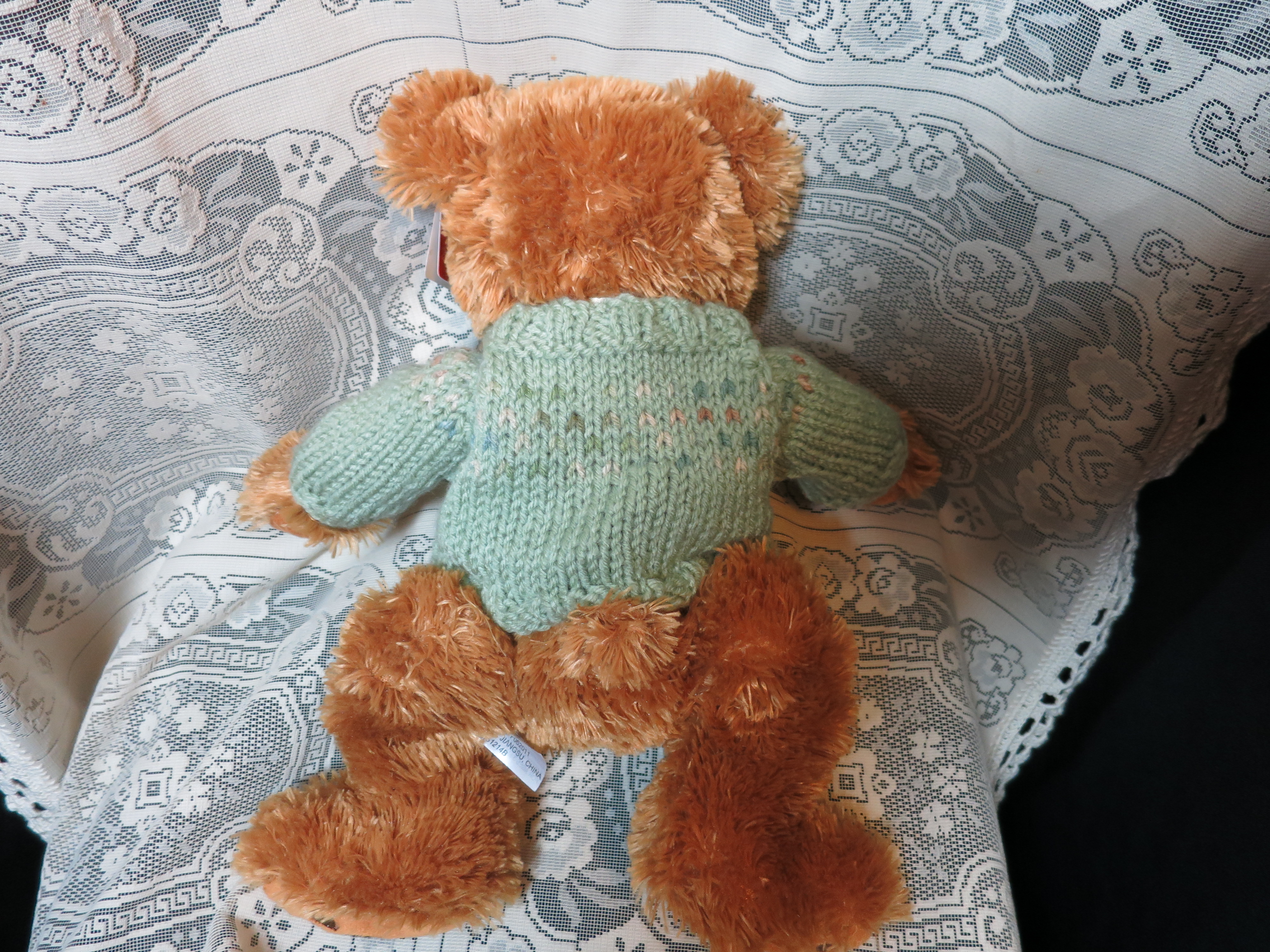 Ms Teddy Bear.Com Stuffed Plush Bear 15 inch