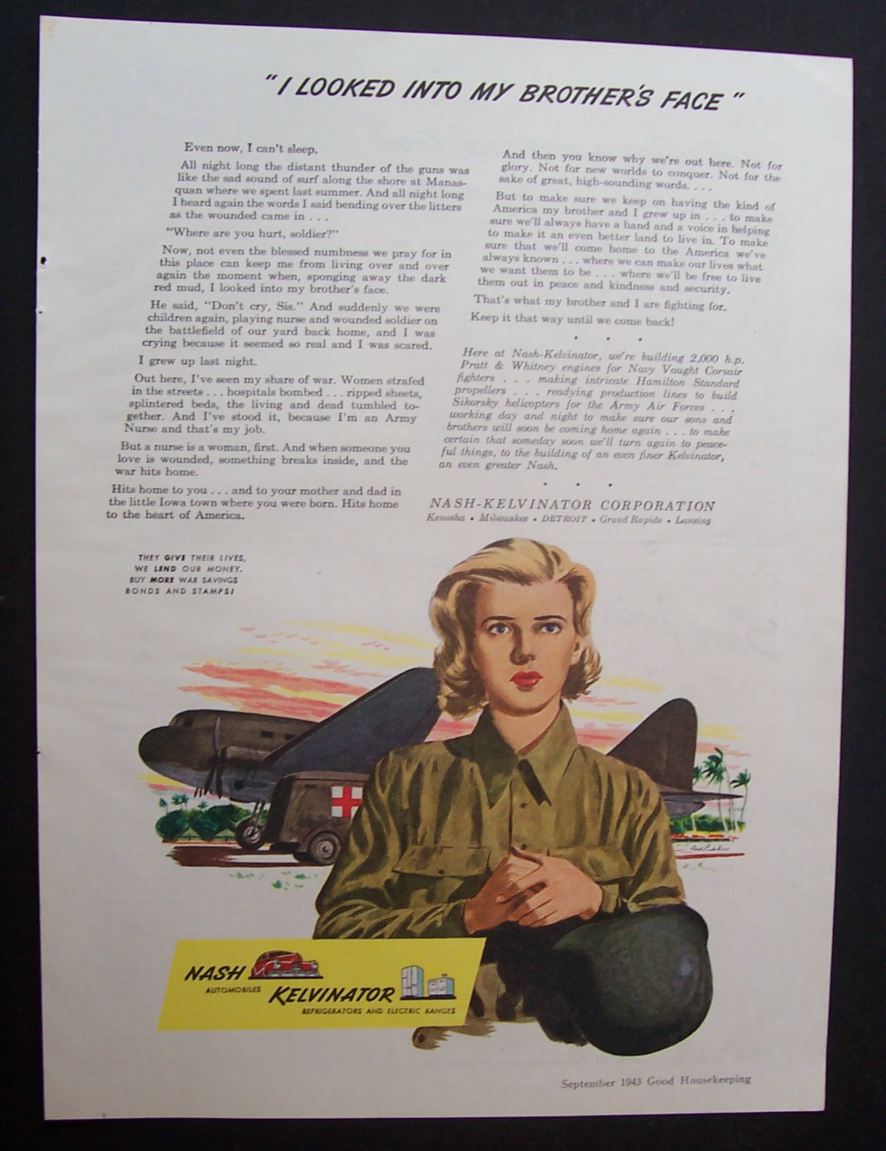 1943 Nash Automobiles & Kelvinator Appliances