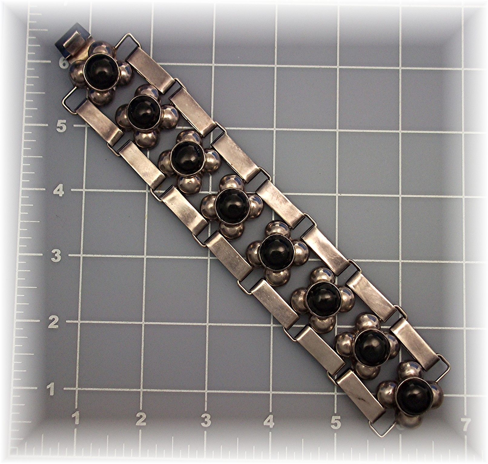 Taxco Silver Amethyst JOANA VAN RYN Bracelet