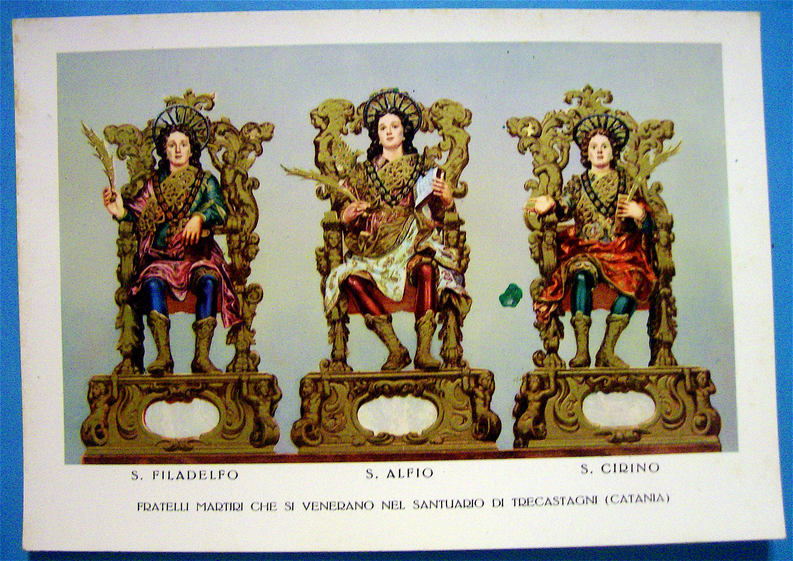 St Alphius & Brothers From The Sanctuary In Trecastagni