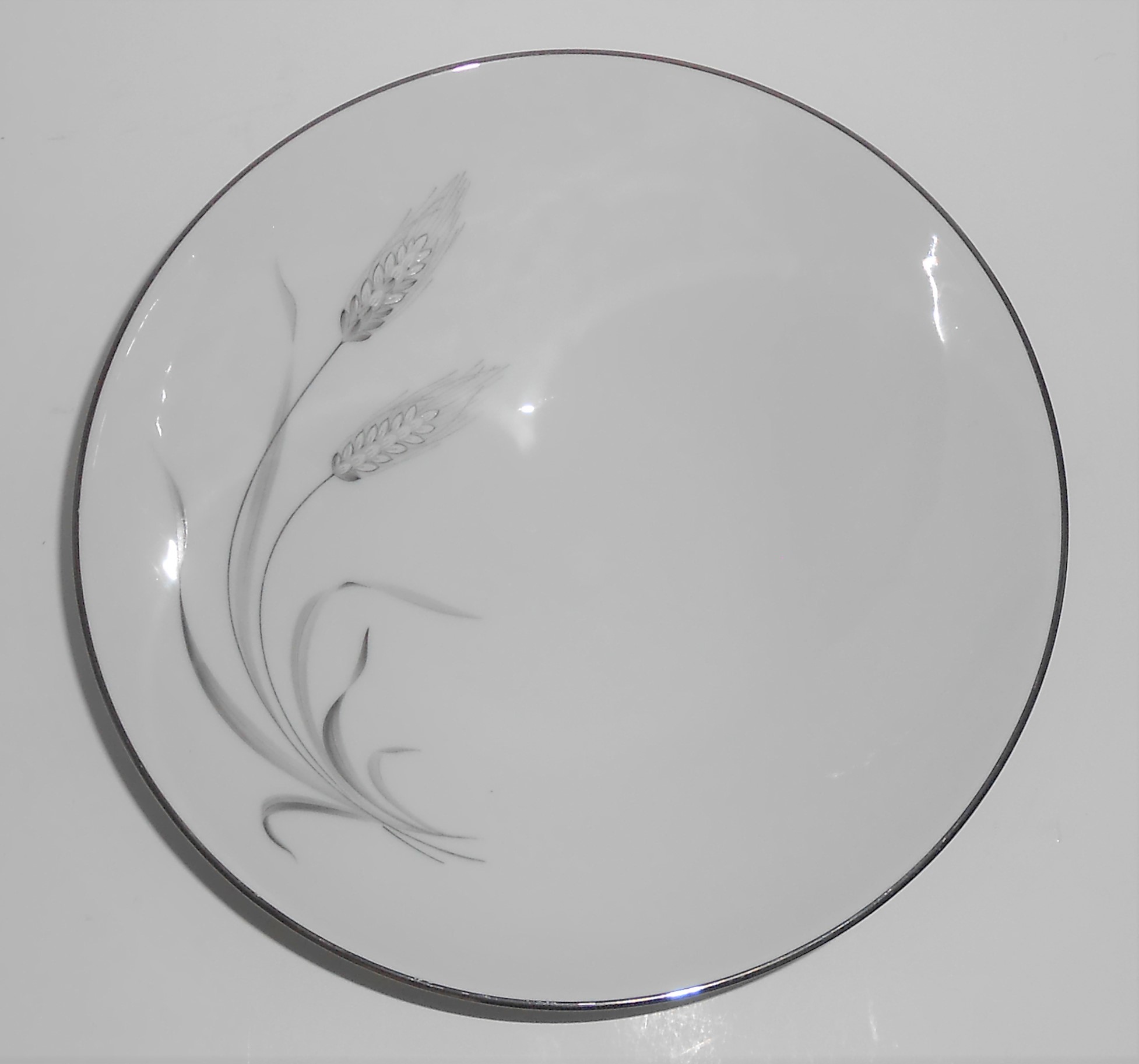 Noritake Porcelain China Prosperity 6841 w/Platinum Rou