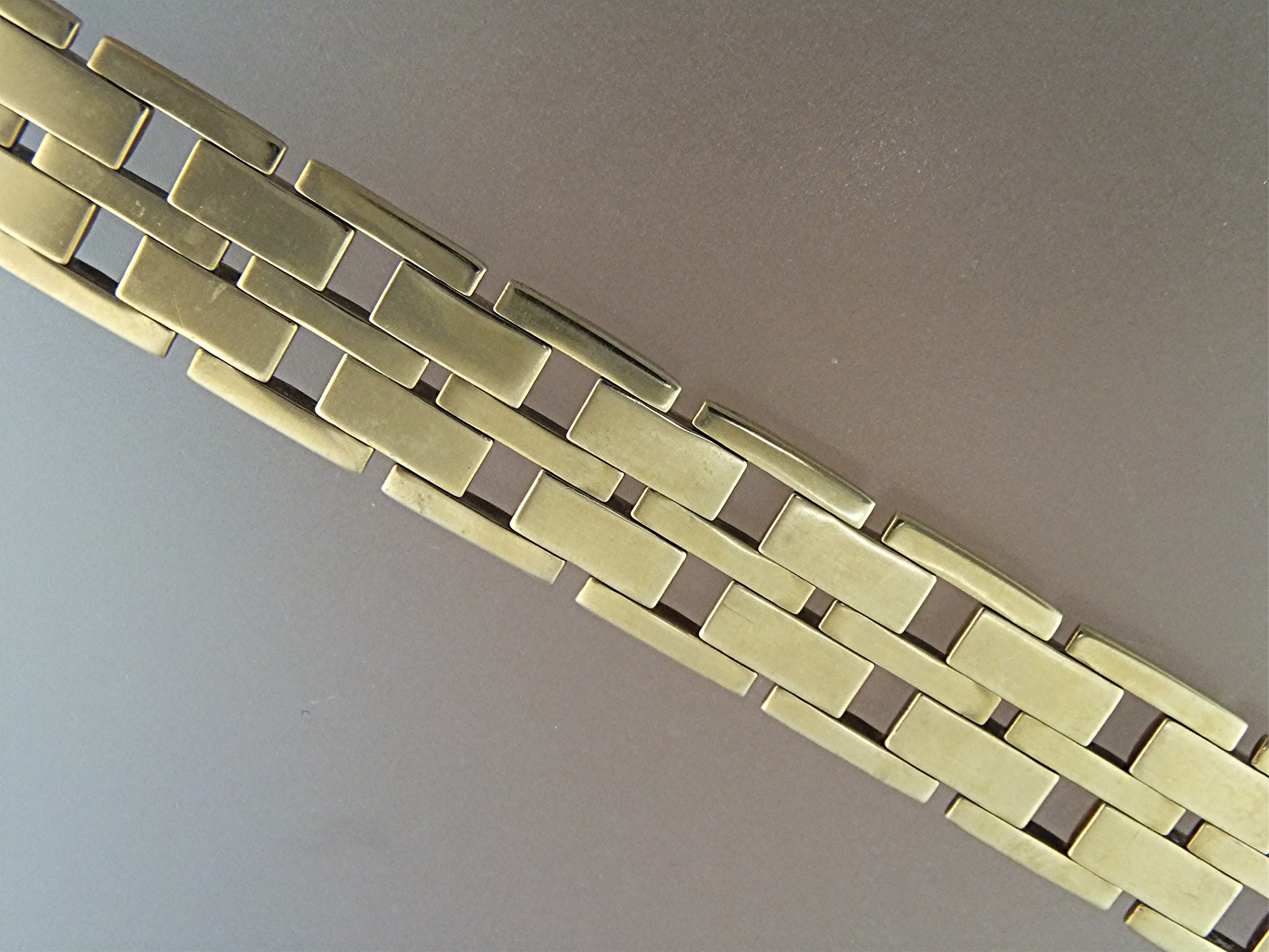 Bracelet 9ct European Gold Bracelet England LJM