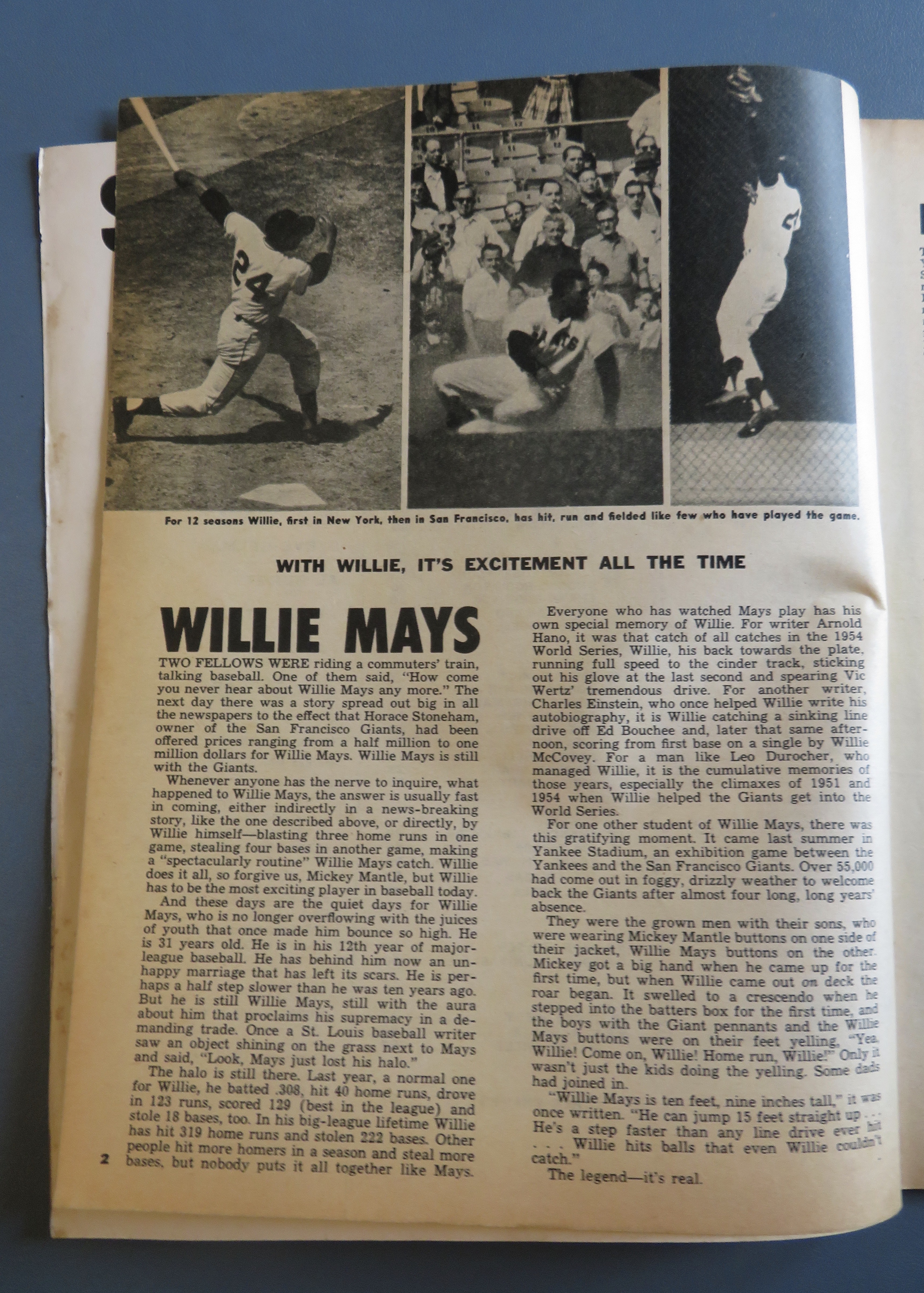 Who's Best In Sports '62 Magazine 1962 Unitas/Spahn
