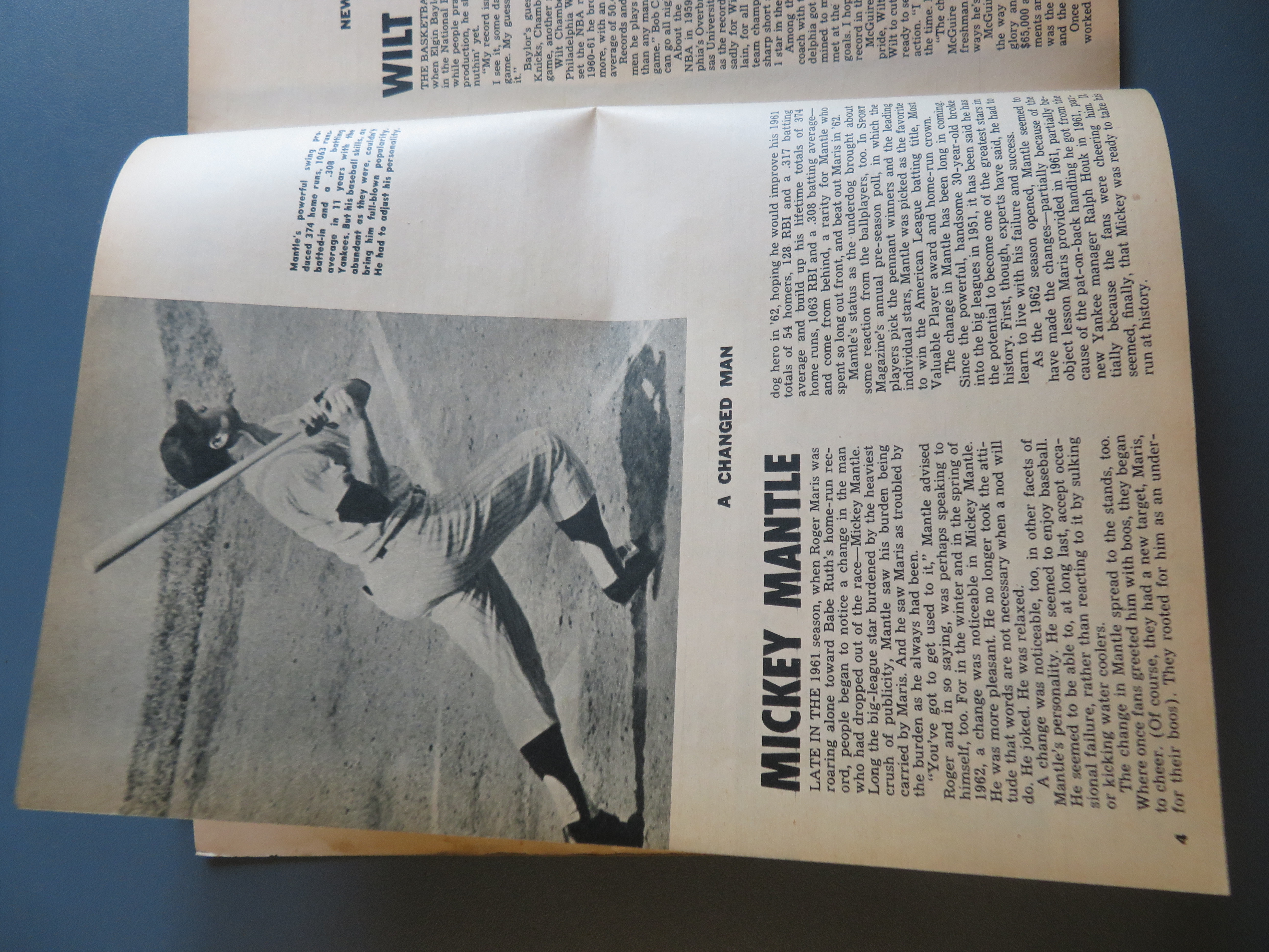 Who's Best In Sports '62 Magazine 1962 Unitas/Spahn
