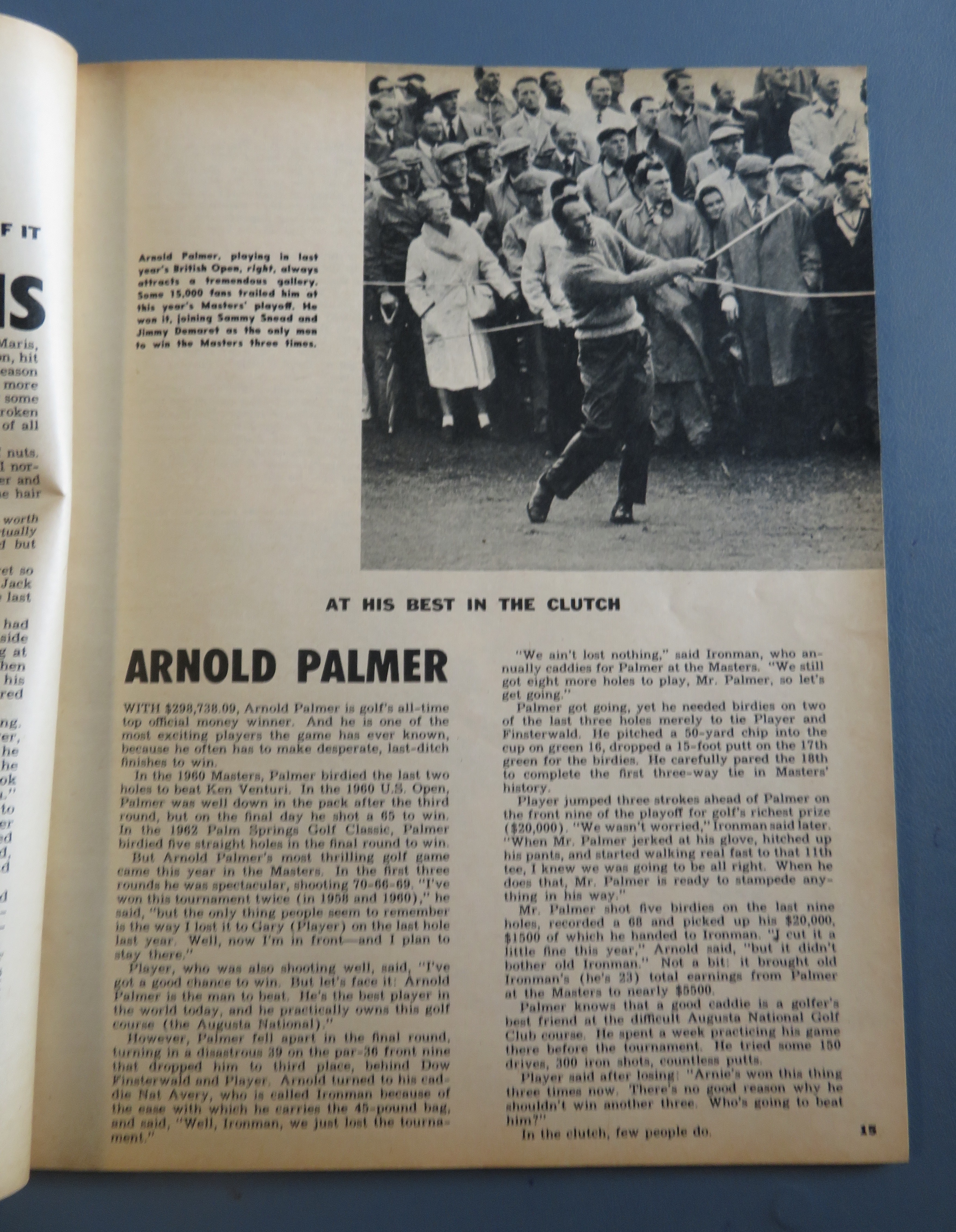 Who's Best In Sports '62 Magazine 1962 Unitas/Spahn
