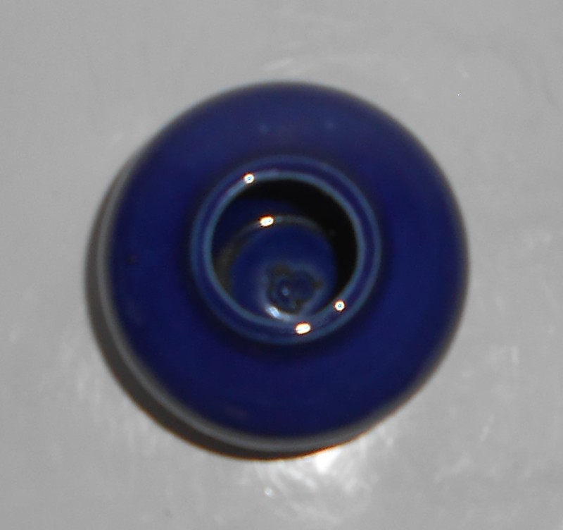 Nelson McCoy Art Pottery COBALT Mini Cabinet Oil Jar