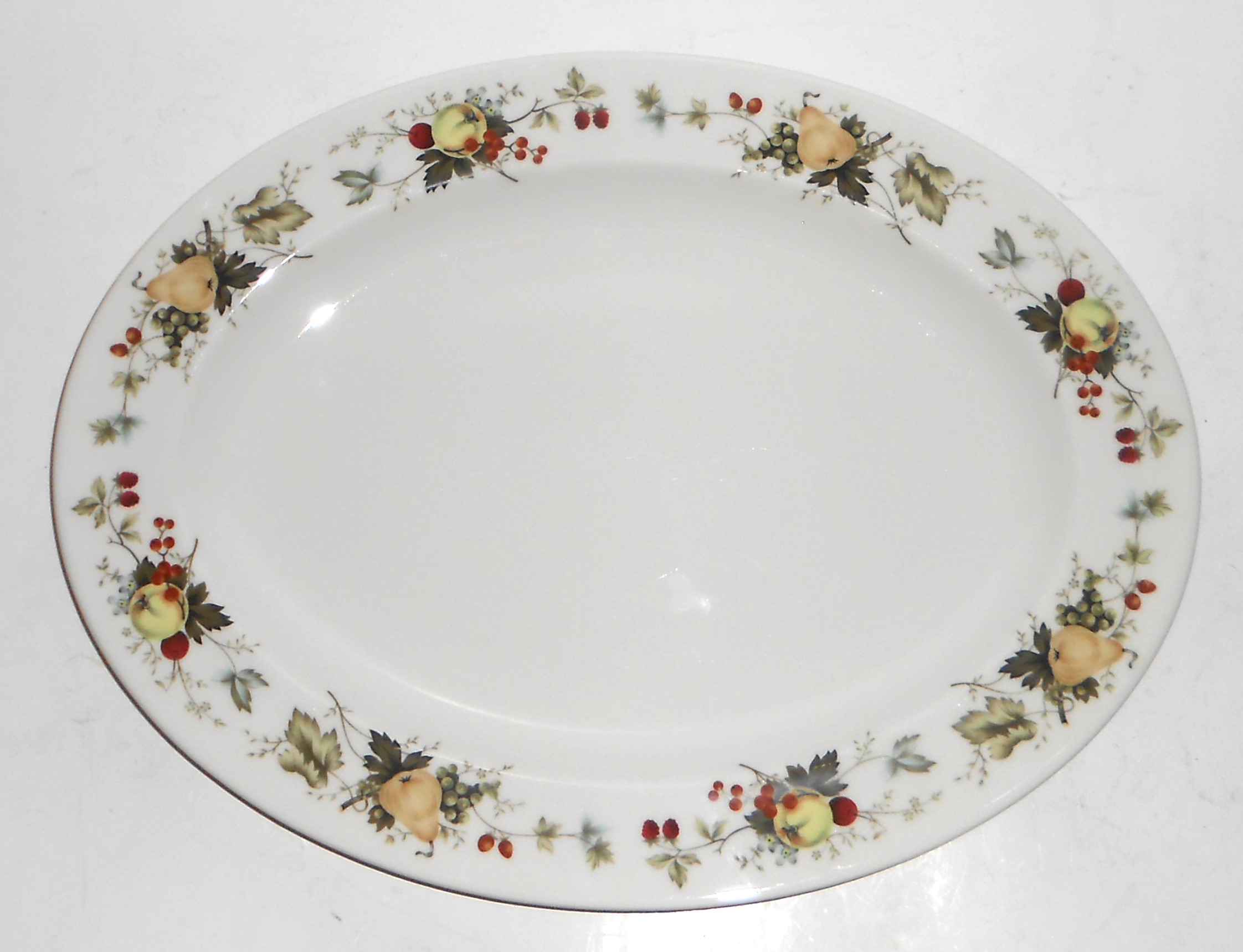 Royal Doulton China Miramont Fruit 13'' Platter