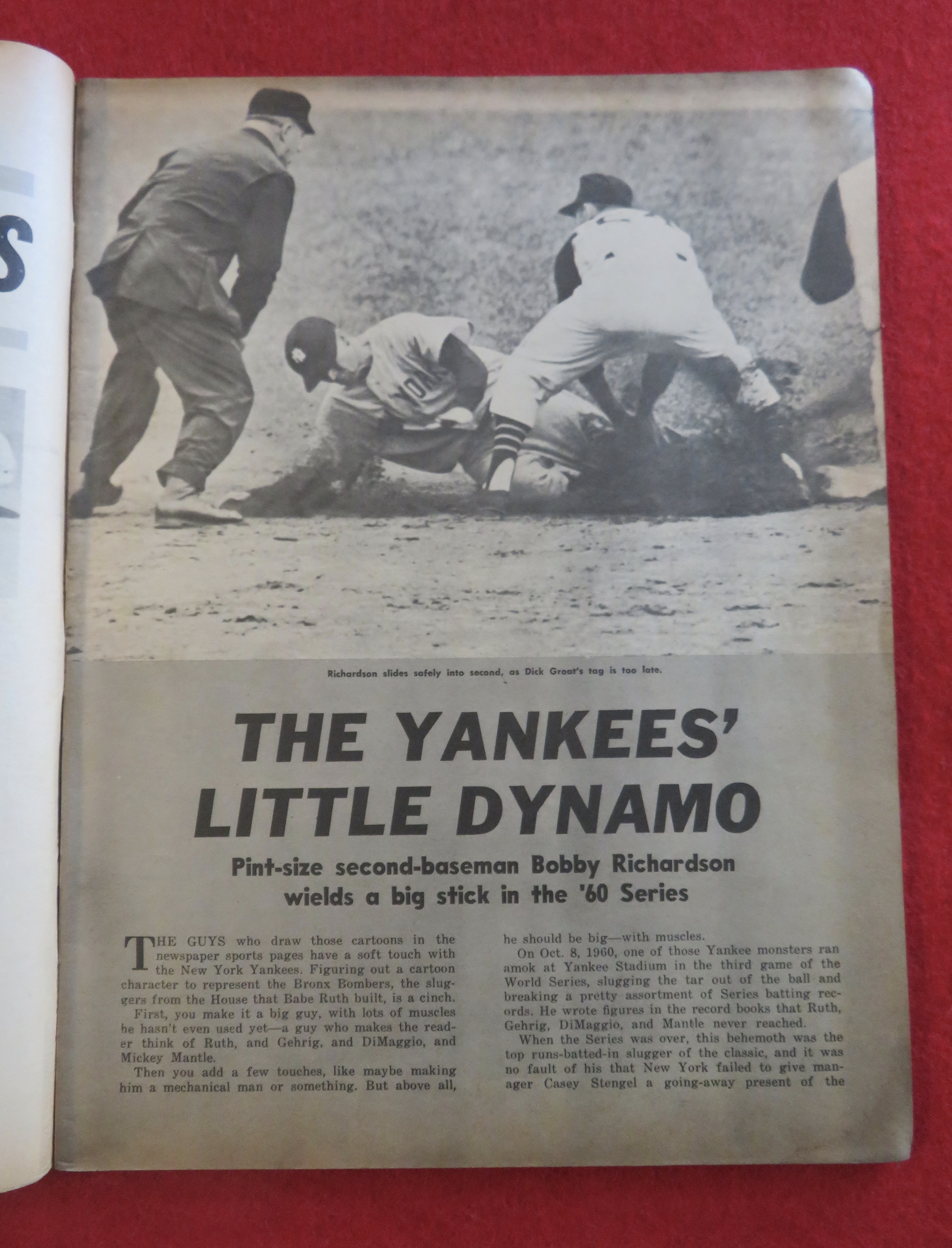 Sports Stars In Action 1962 Gil Hodges/Paul Hornung
