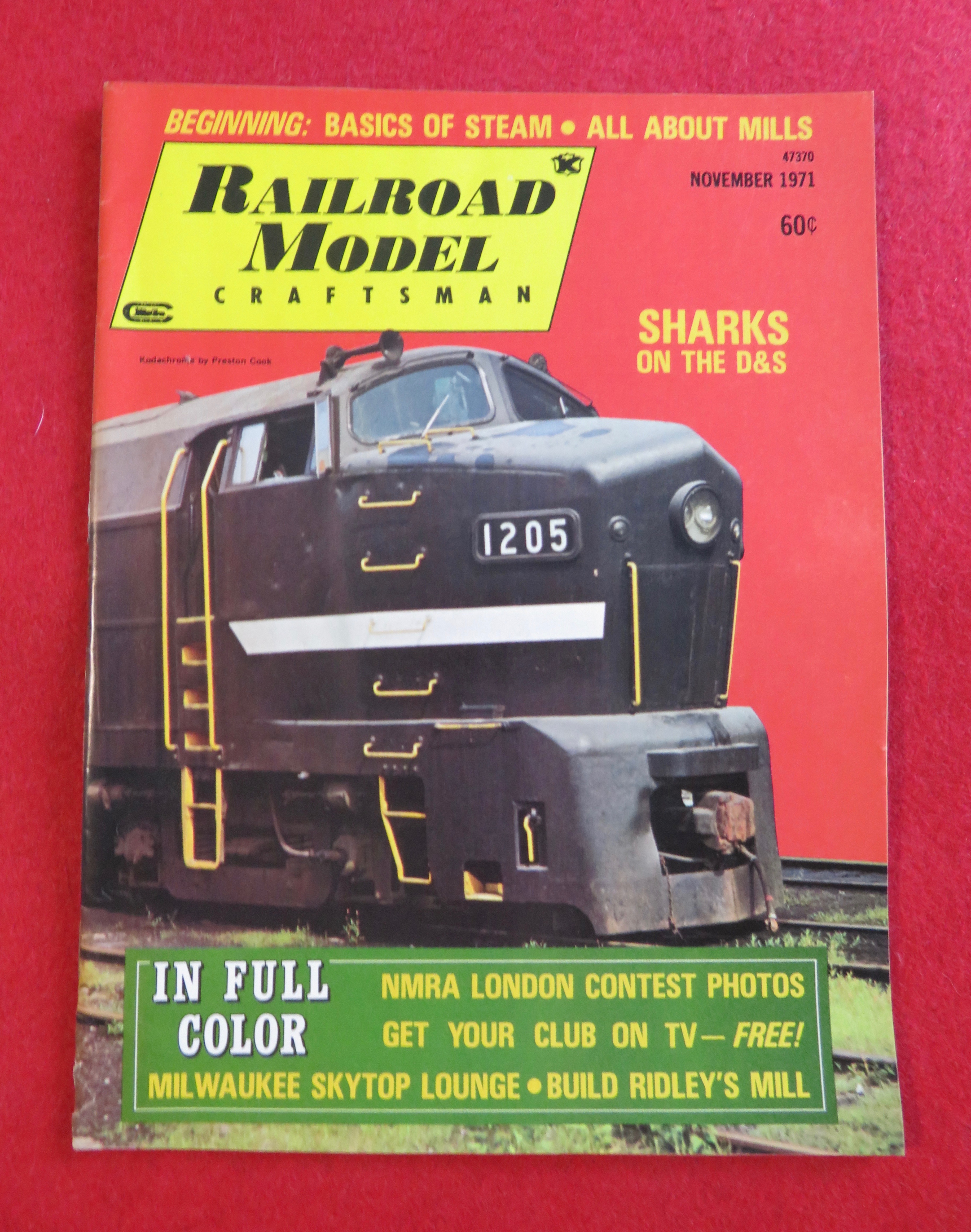 Railroad Model Craftsman Magazine November 1971