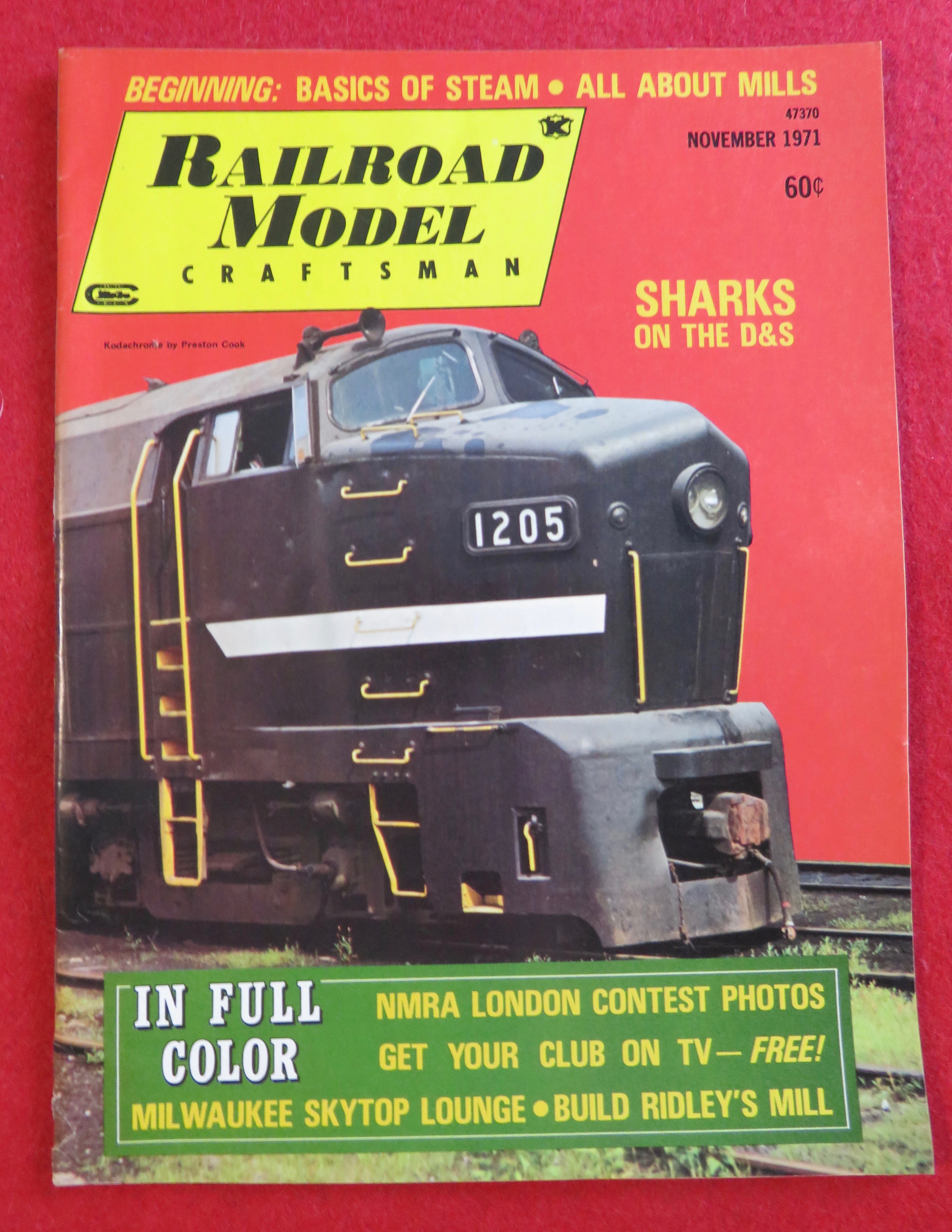Railroad Model Craftsman Magazine November 1971