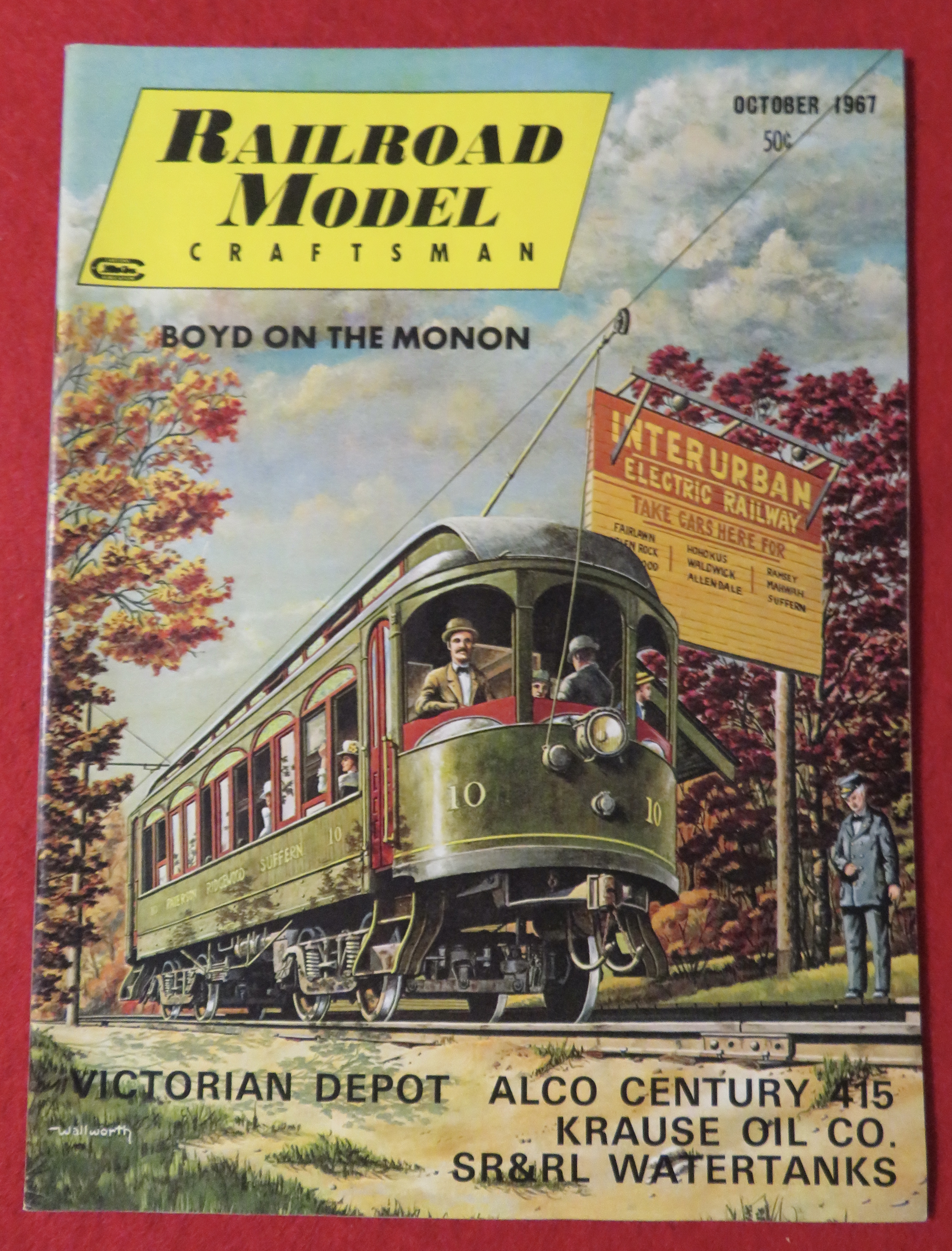 Railroad Model Craftsman Magazine October 1967