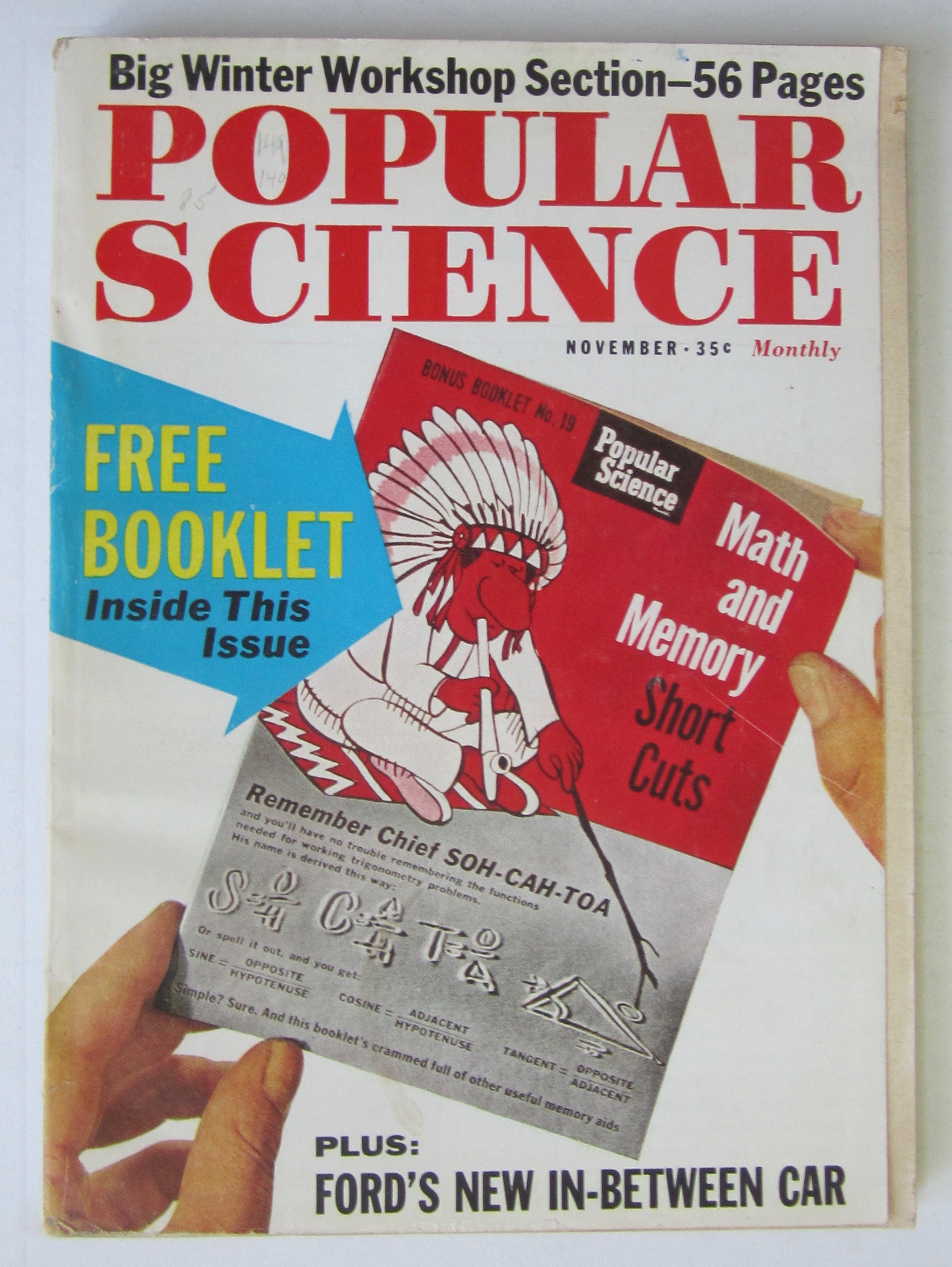 Popular Science Magazine-November 1961-Math & Memory