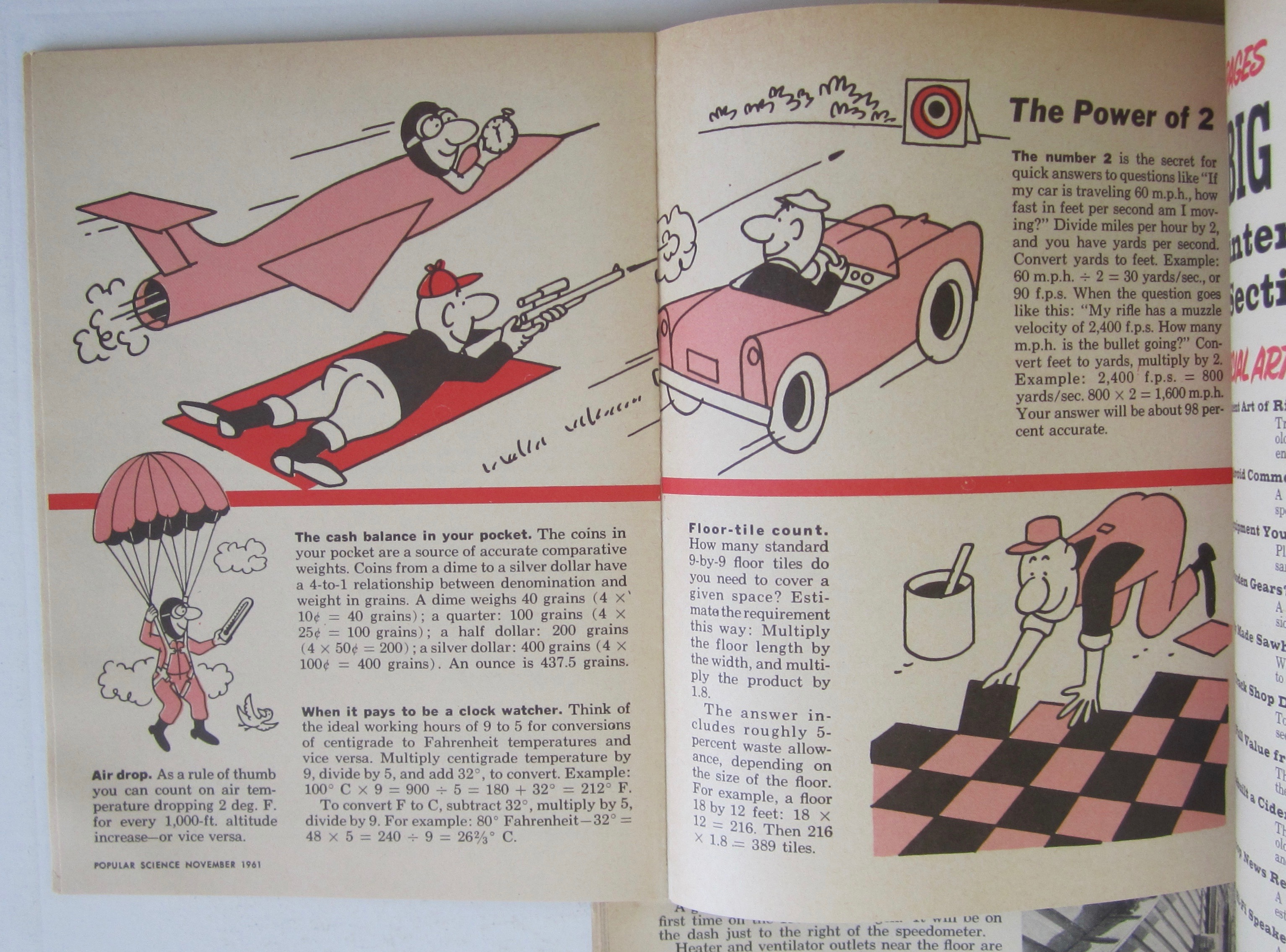 Popular Science Magazine-November 1961-Math & Memory