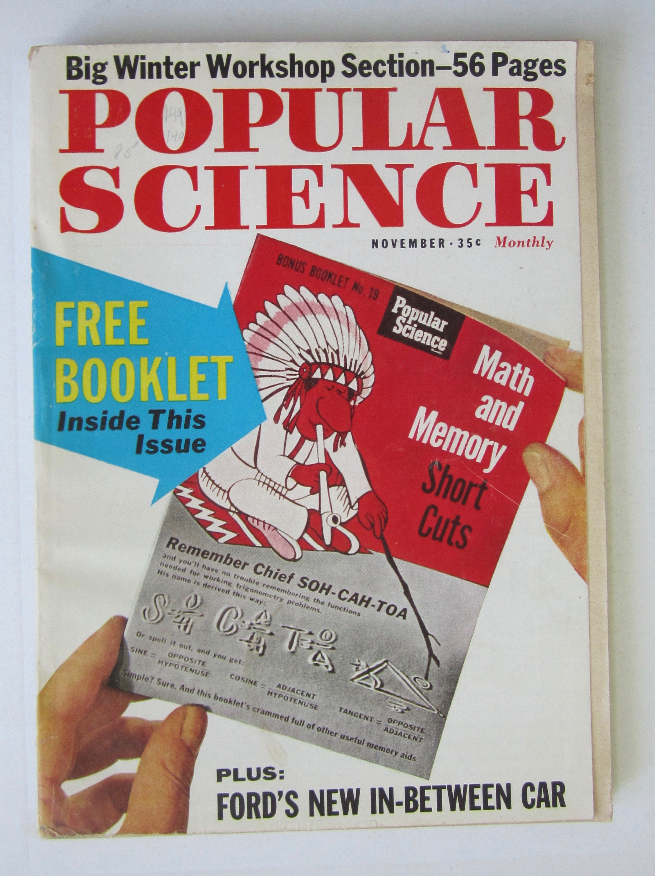 Popular Science Magazine-November 1961-Math & Memory