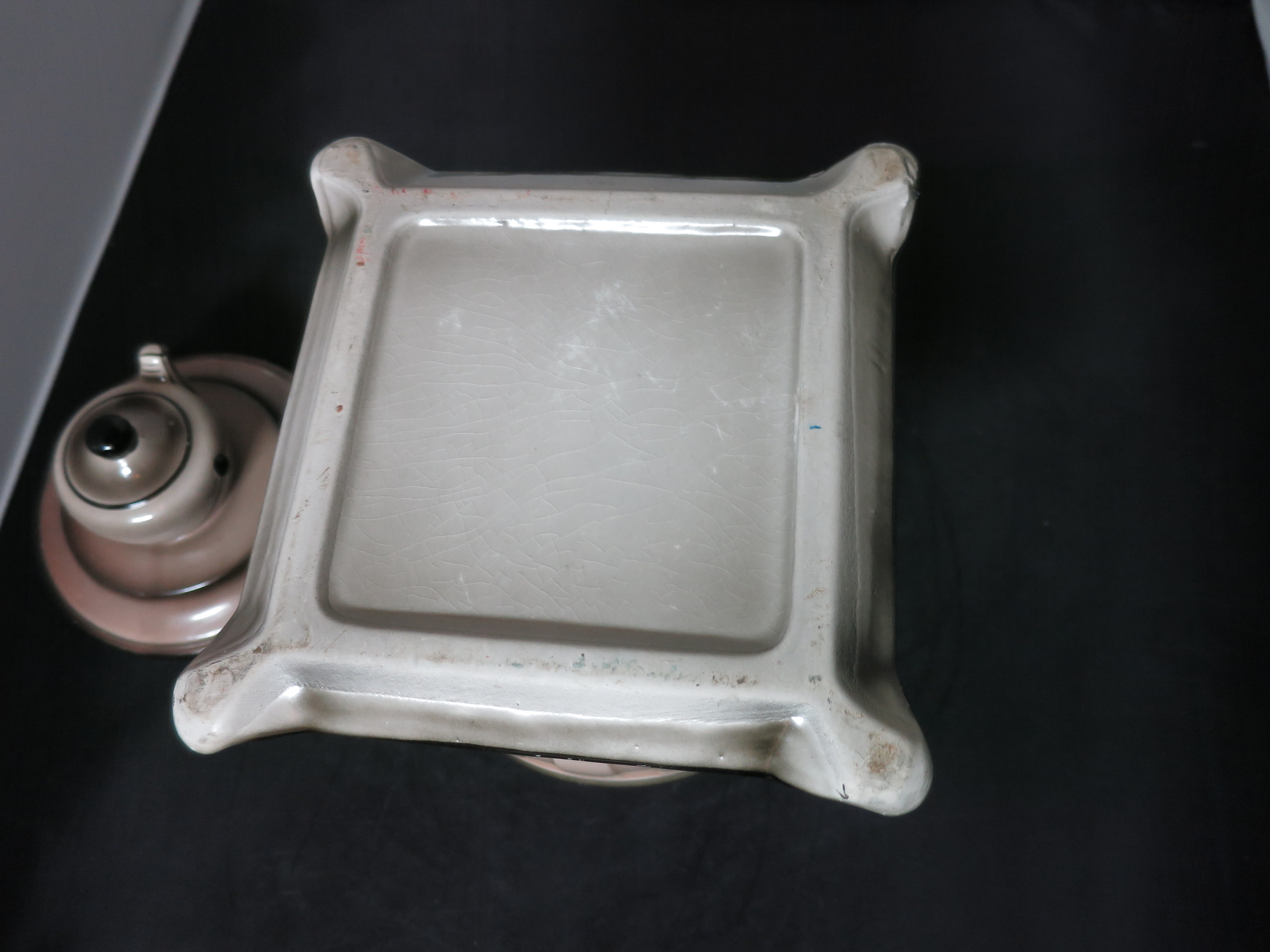 Royal Sealy Pot Belly Stove Cookie Jar Coffee Kettle