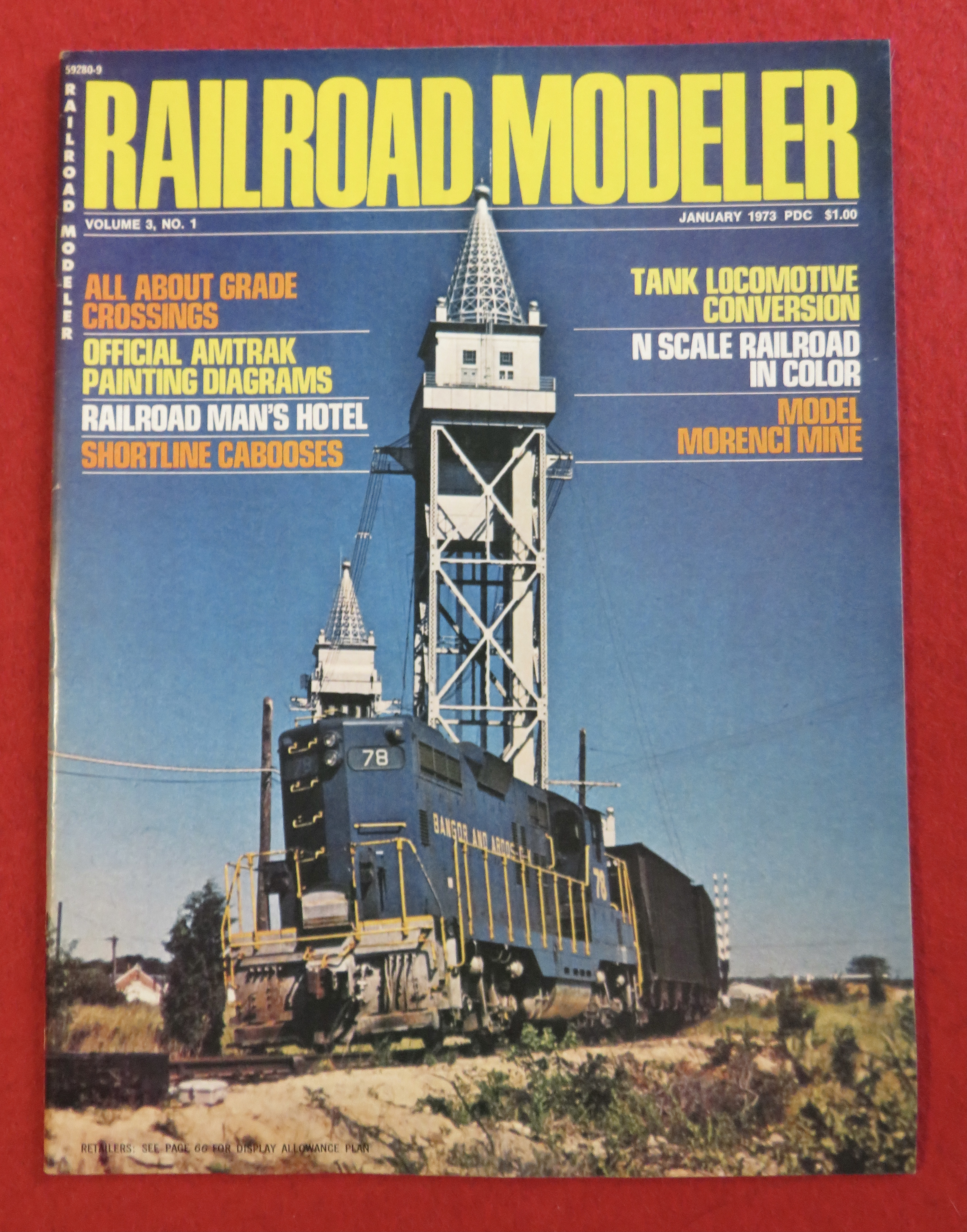 Railroad Modeler Magazine January 1973