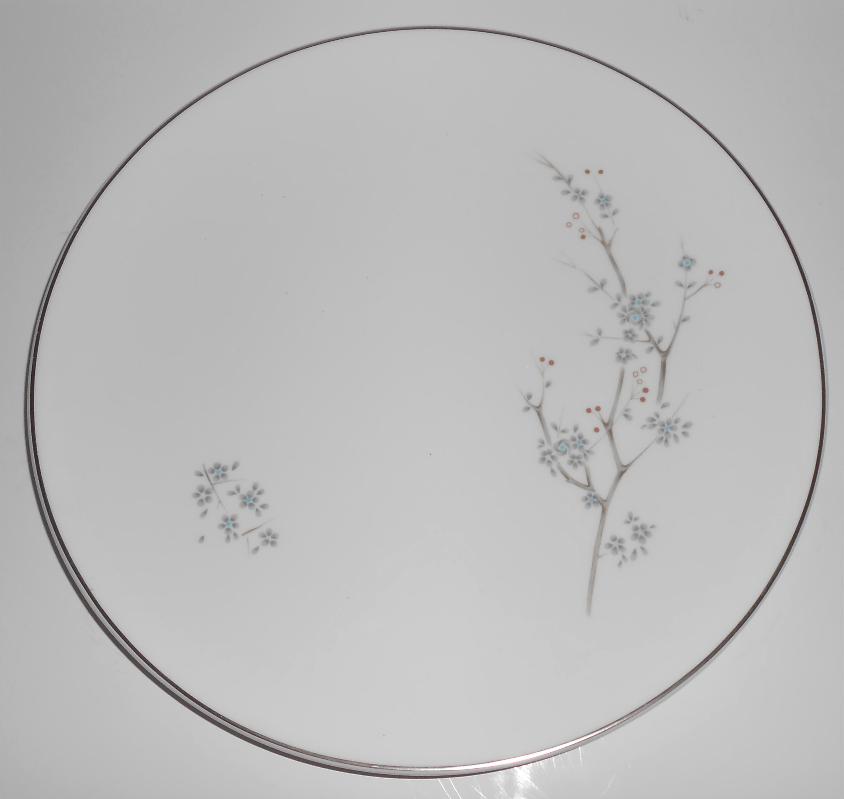 Royal Doulton China Summer Song Floral Bread Plate