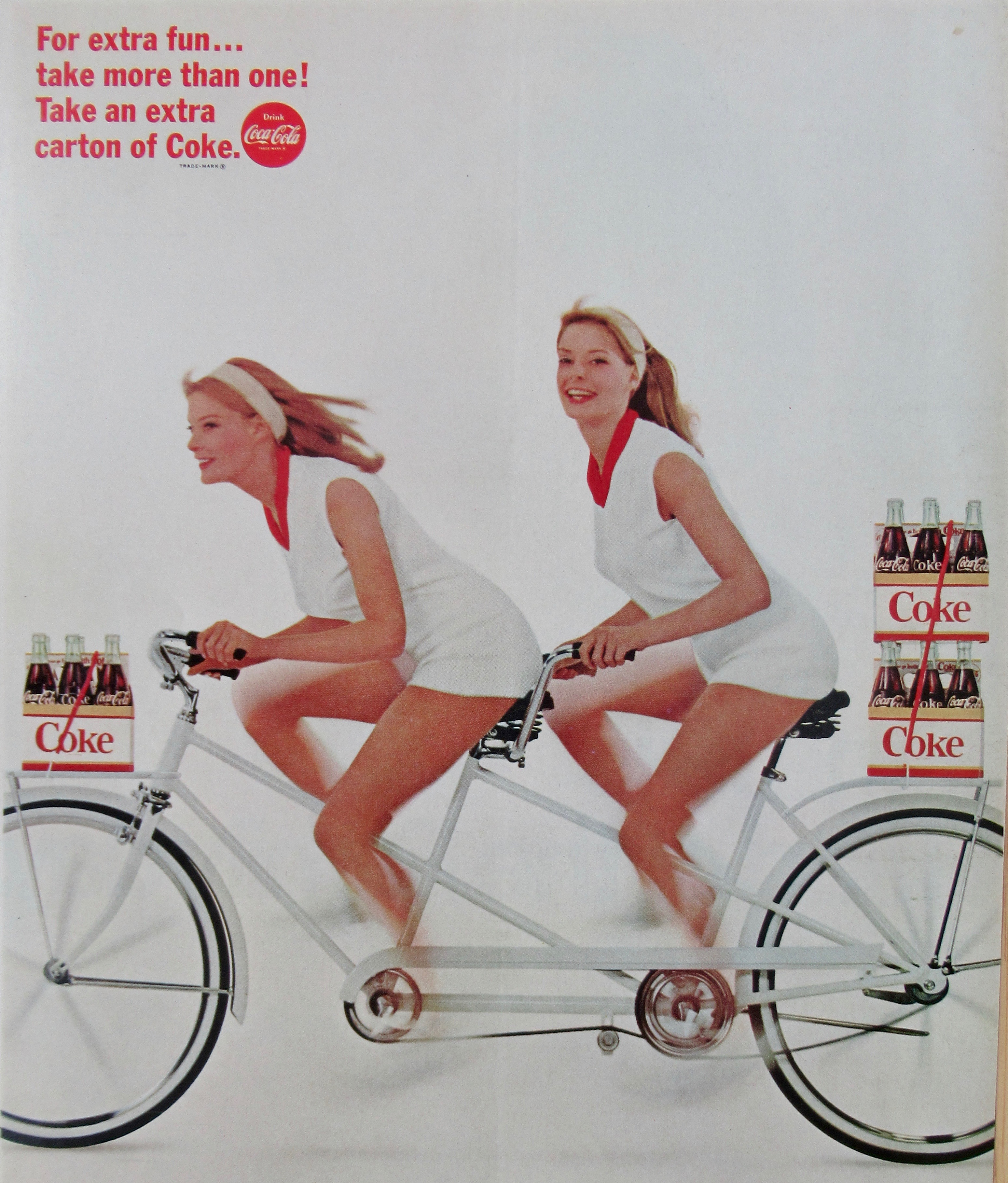 1966 Coca Cola (Coke) w/Women Enjoying A Coke