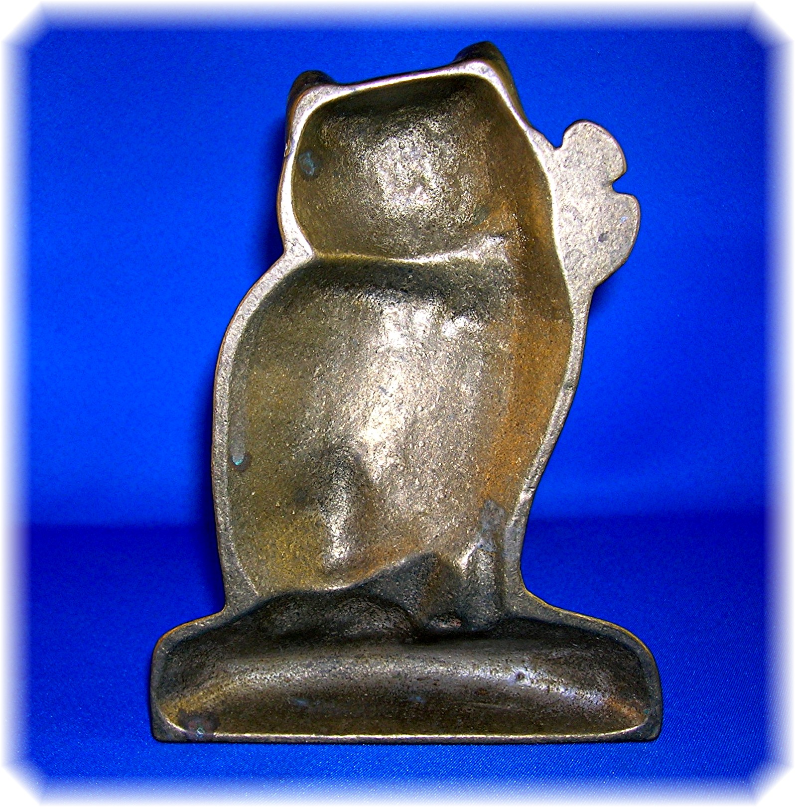 Brass Cat Door Stop ...................